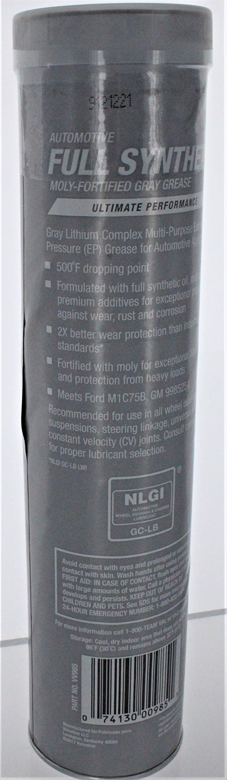 Synthetic Grease, Automotive And Industrial, 14.1-Oz.