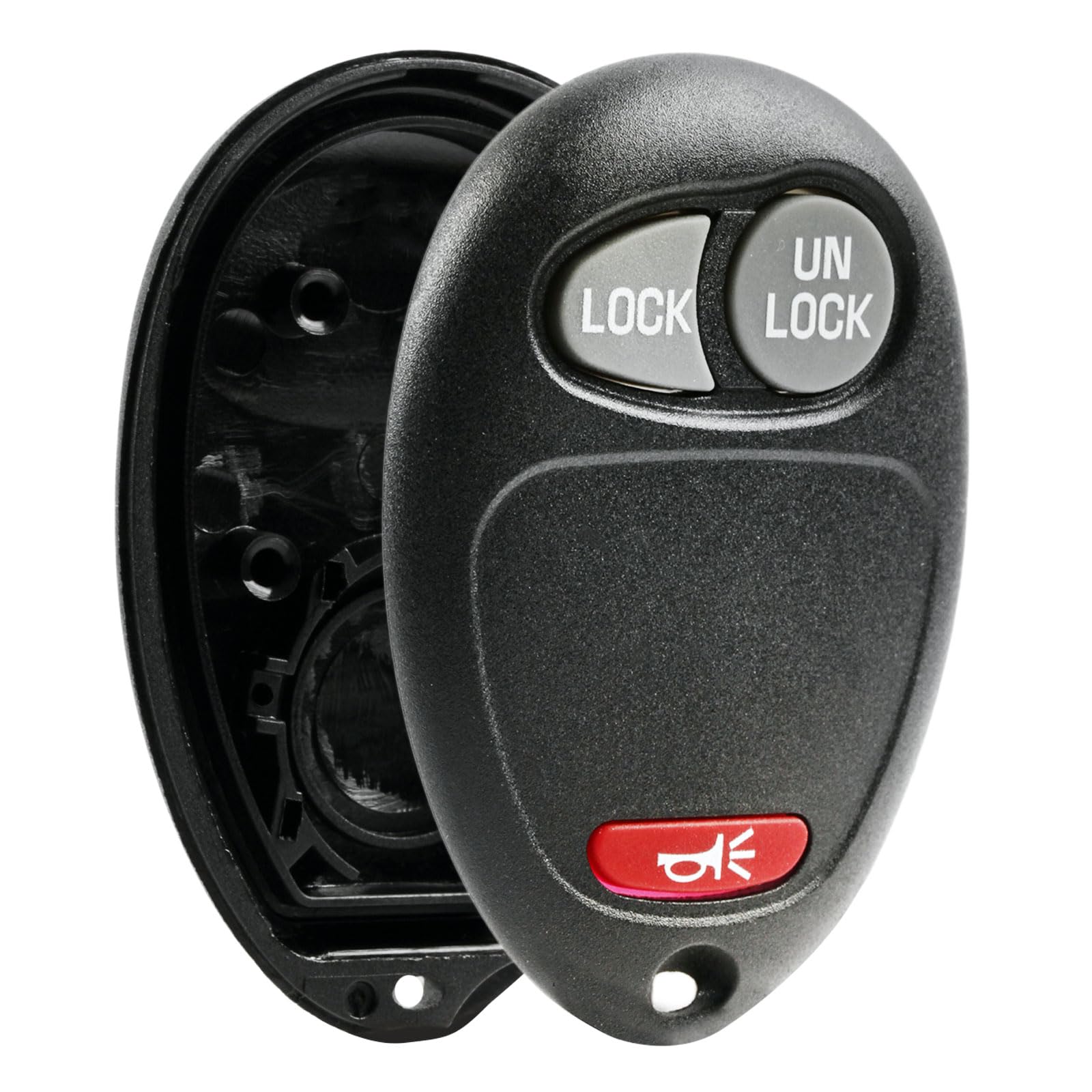 Key Fob Keyless Entry Remote Shell Case & Pad fits Chevy Colorado Venture / GMC Canyon / Hummer H3 / Pontiac Montana / Oldsmobil