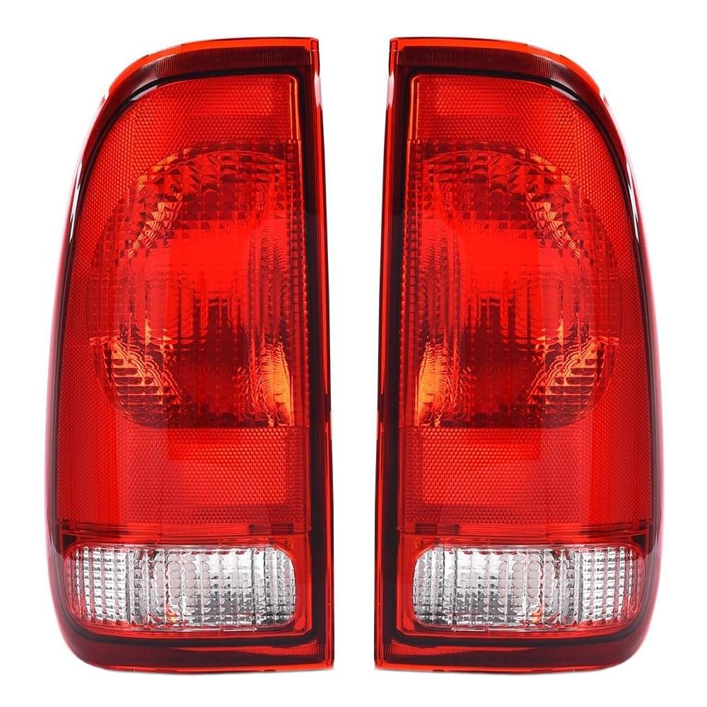 EPIC LIGHTING OE Spec-B Halogen Replacement Tail Lights Compatible with FORD 97-00 F150 97-99 F250 99-07 F350 - Pair