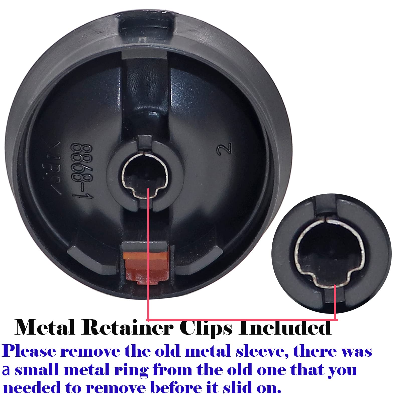 Tacoma Hvac Heater Control Knob Compatible With 2005-2011 Toyota Tacoma Dials Blower Temperature Air Flow Control Switch Knob 65551820A 758695