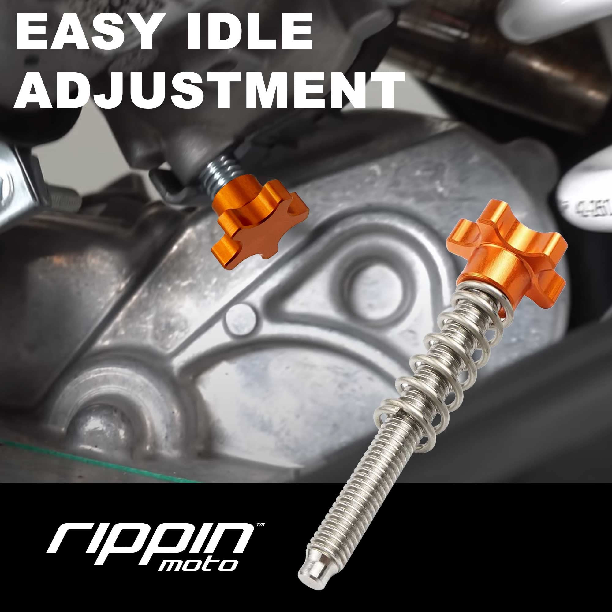 Rippin Moto Tpi Idle Adjustment Screw For 2018 Up Ktm, Gas Gas & Husqvarna 150 250 300 Xc-W Exc Te Ex Models 2018-2022