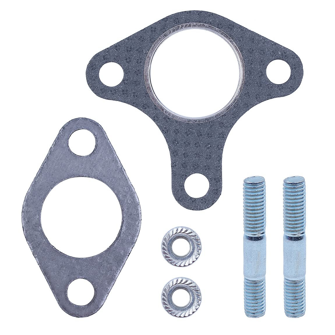 Mtanlo 1 Sets Muffler Exhaust Gasket Bolt For Honda 13Hp 11Hp 9Hp 8Hp Gx390 Gx340 Gx270, Muffler Gasket Set, Bolt Exhaust Studs,