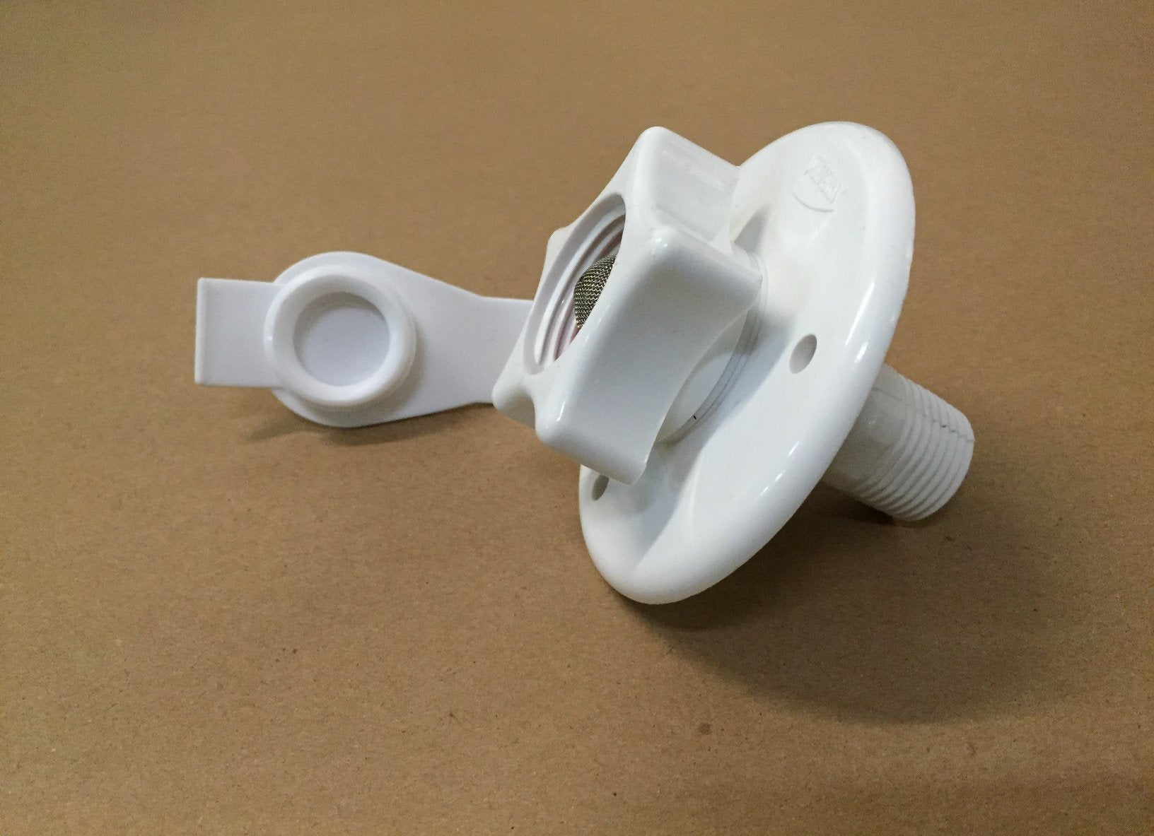 Valterra White 2-3/4'' Rv City Water Fill W/Flange