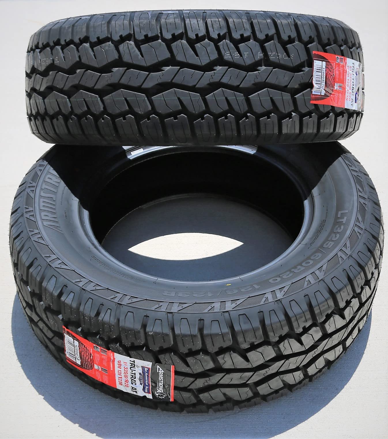 Armstrong Tru-Trac AT A/T All-Terrain Off-Road Light Truck Radial Tire-LT325/60R20 325/60/20 325/60-20 126/123R Load Range E LRE