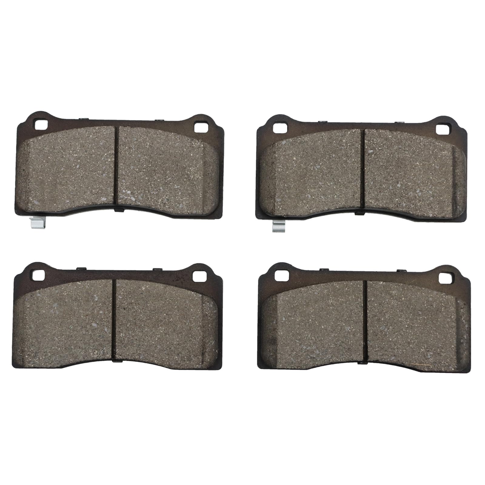 TRQ Front Brake Pads Ceramic Compatible with 2017-2018 Tesla 3