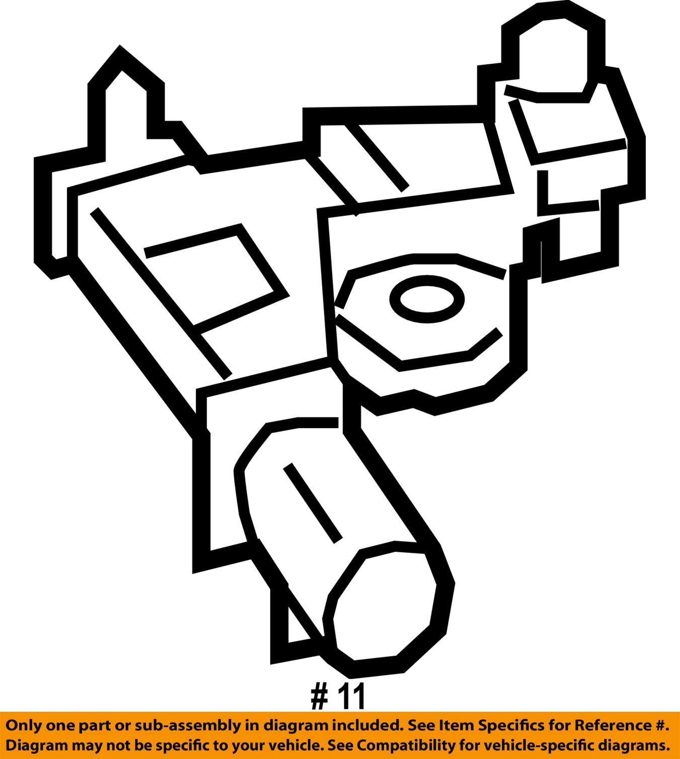 Genuine Honda 38920-TR0-A02 Battery Sensor Assembly