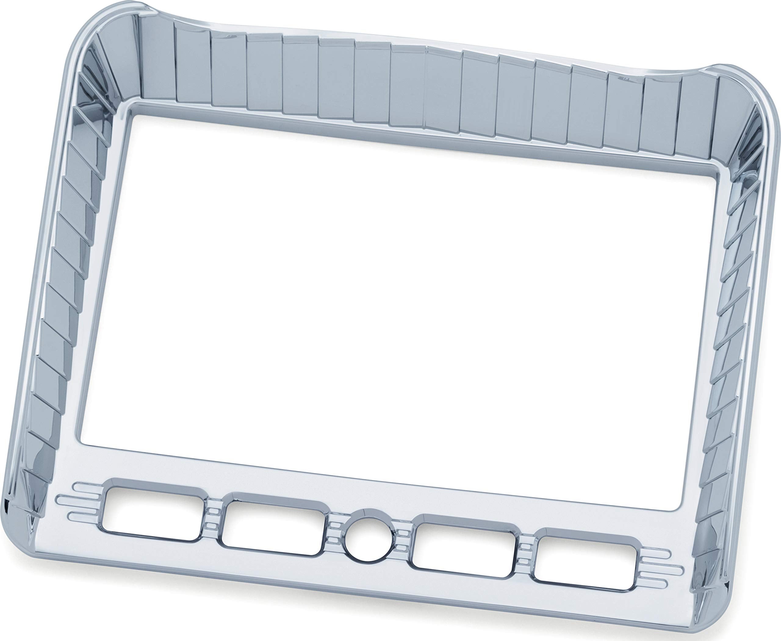 Kuryakyn 5198 Motorcycle Accessory: Aztec Stereo Accent For 2017-2019 Indian Chieftain & Roadmaster Motorcycles, Chrome