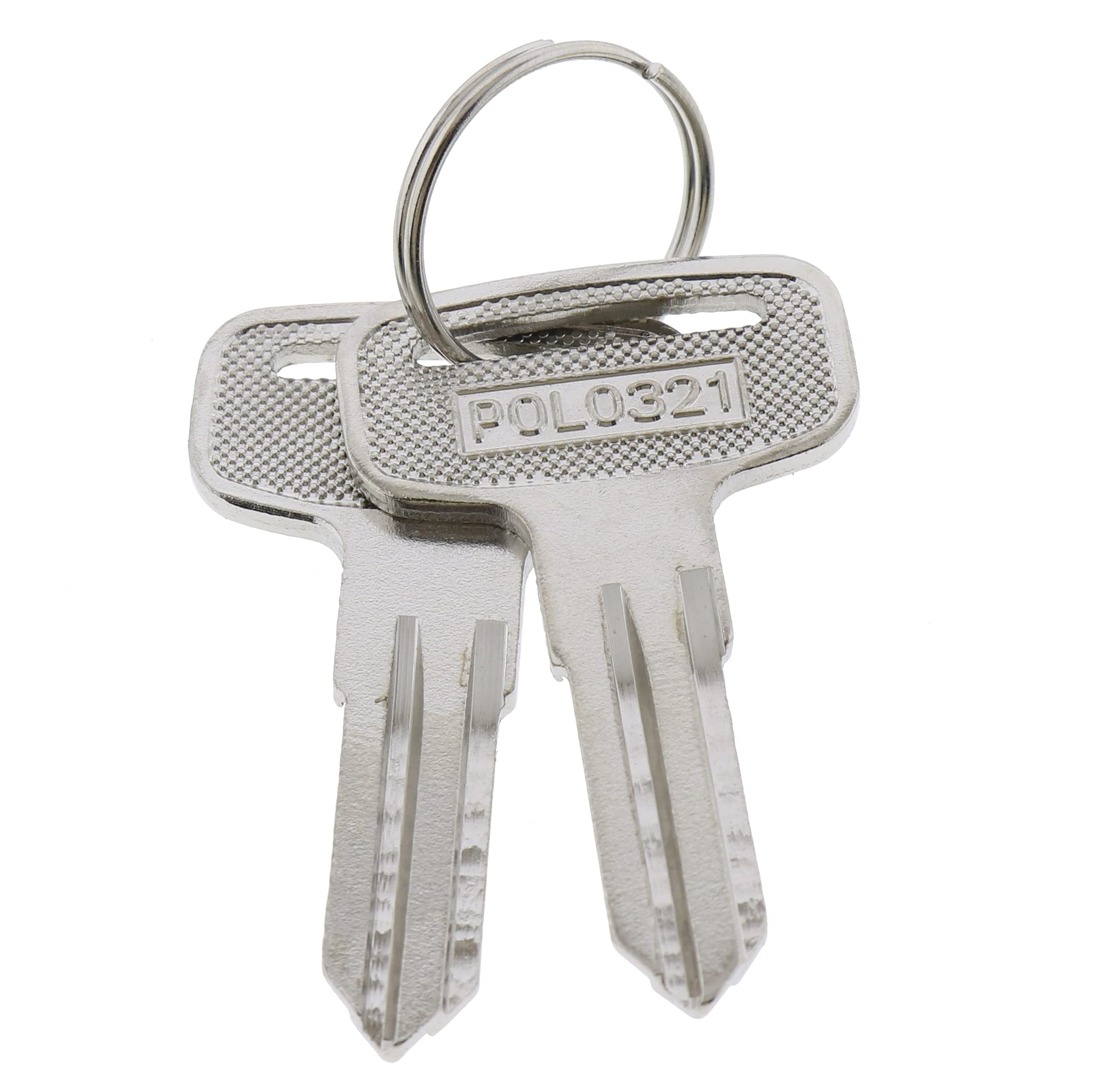 Jeenda 4Pcs Atv Blank Key 4010321 Compatible With Polaris 22/23/27/28 Series Magnum 325/330/500 Sportsman 335/400/450/500 Trail Blazer 250 Trail Boss 325 Xpedition 325 Xplorer 250/400