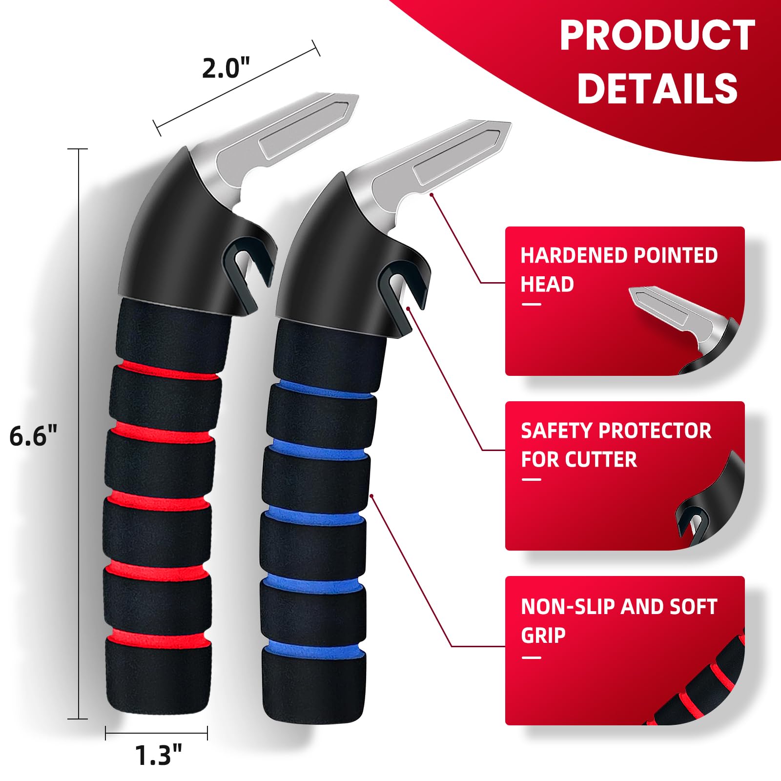 Kounatsuri Car Door Handle For Elderly - Auto Grab Handles - Portable Bar Car Support Handle For Elderly & Seniors & Handicap St