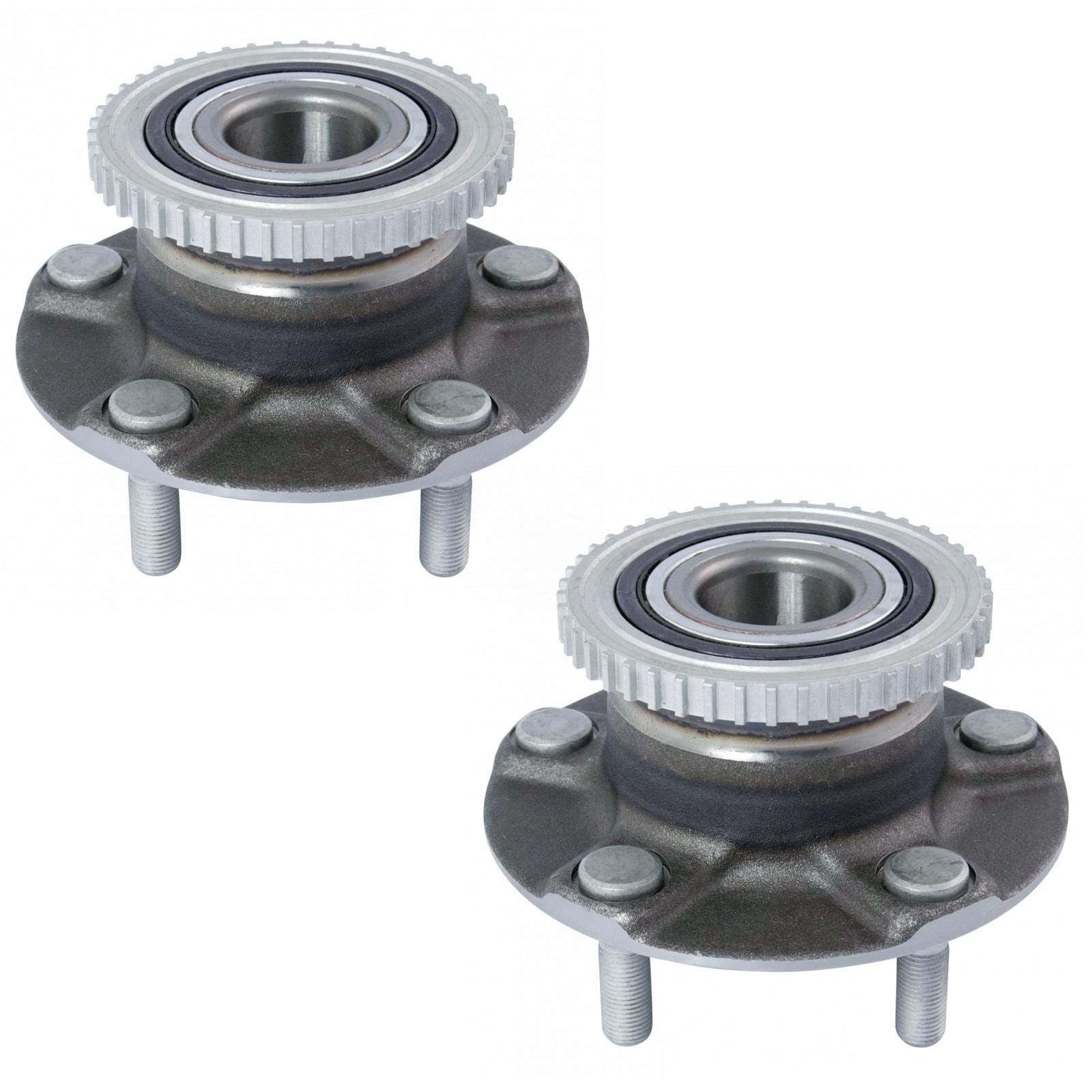 Trq Front Wheel Hub Bearings Assembly Set Compatible With 2002-2006 Infiniti Q45