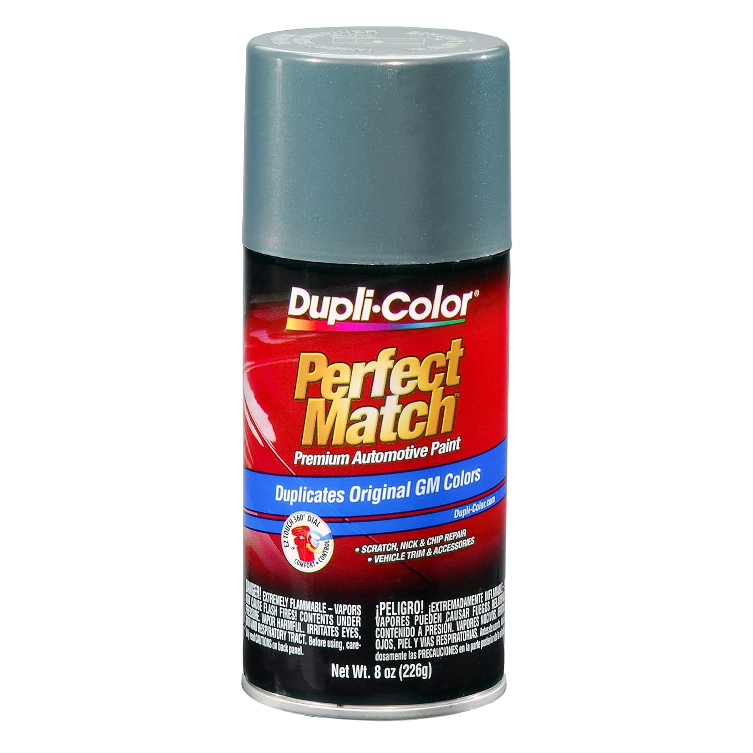 Dupli-Color Ebgm05347-6 Pk Perfect Match Automotive Spray Paint - General Motors Gray Metallic, 90 Wa8798 - 8 Oz. Aerosol Can, 6