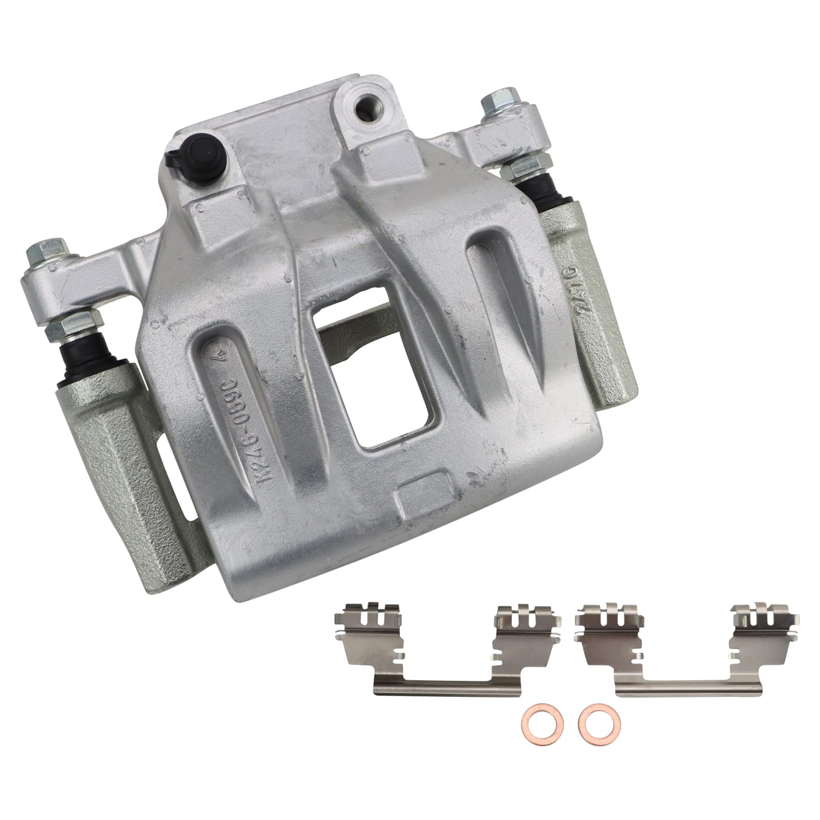 Trq Front Brake Caliper Set Compatible With 2012-2021 Chrysler 300 2017-2021 Dodge Challenger Charger