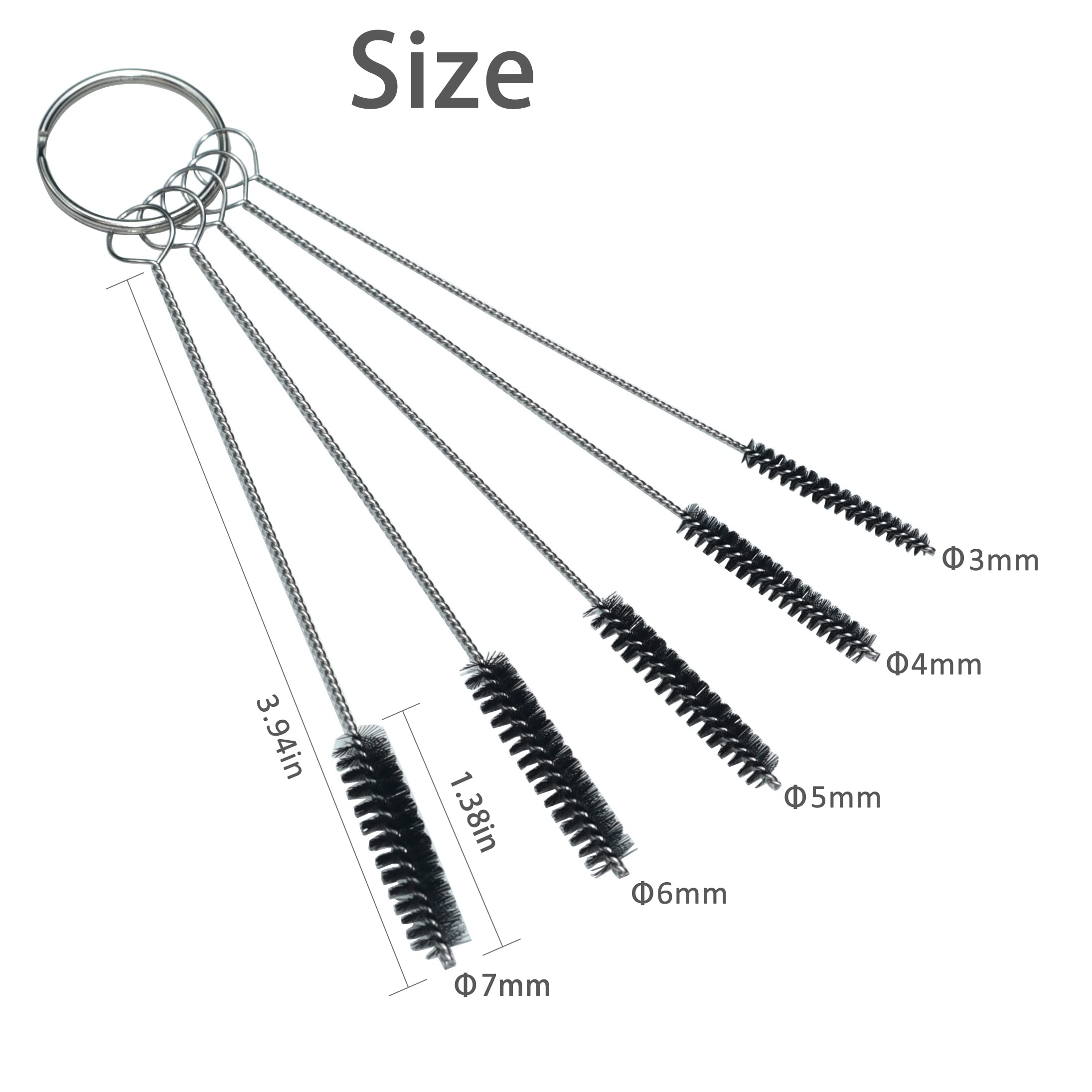 Carburetor Carbon Dirt Jet Remove Cleaner, 13 Cleaning Wires Set + 10 Cleaning Needles + 5 Nylon Brushes + 1 Sharp Pick Tool Kit For Motorcycle Atv Moped Welder Carb Chainsaw Spray Guns Torch Tips