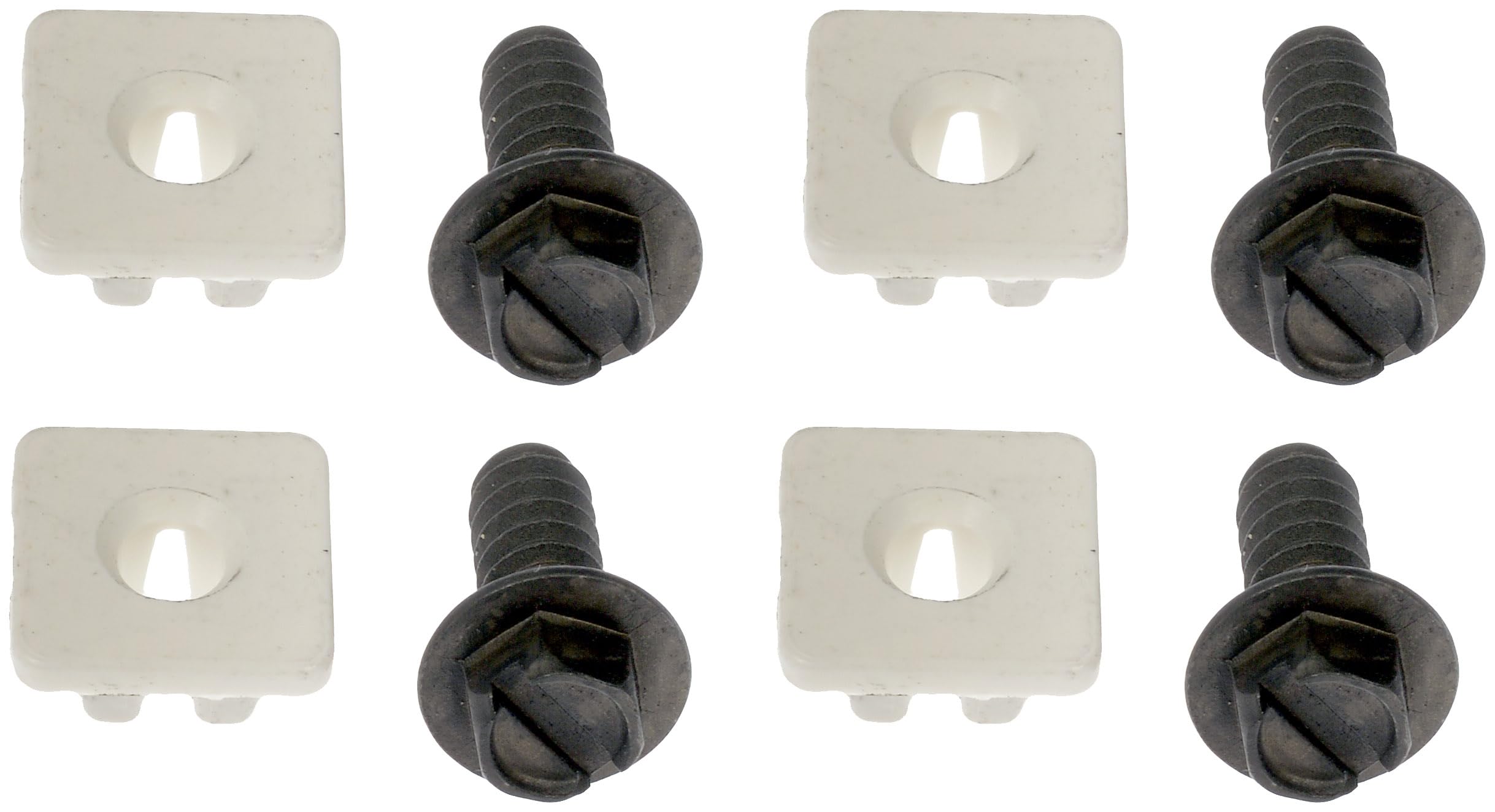 Dorman 785-126 License Plate Fasteners- 1/4 In. X 5/8 In., 8 Pack