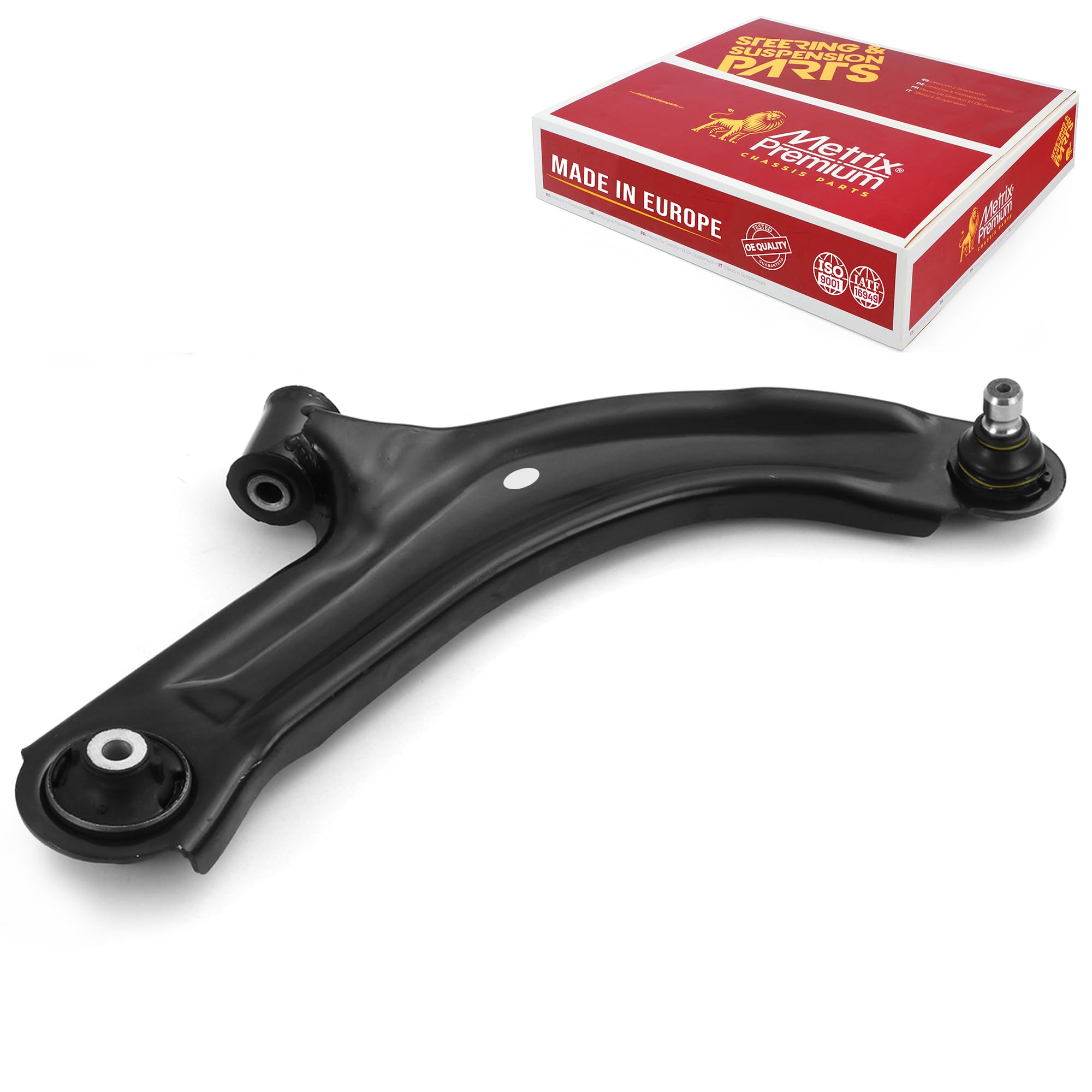 Metrix Premium Chassis Parts - Front Right Lower Control Arm W Ball Joint & Bushing Assembly Fits 07-18 Nissan Tiida (Mexico), 0