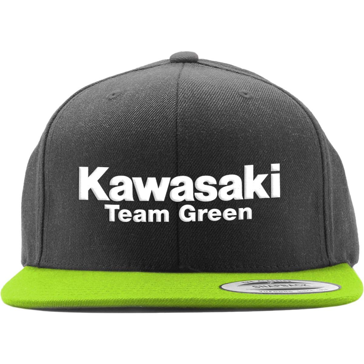 Factory Effex Kawasaki Team Green 2 Snapback Hat Black/Green