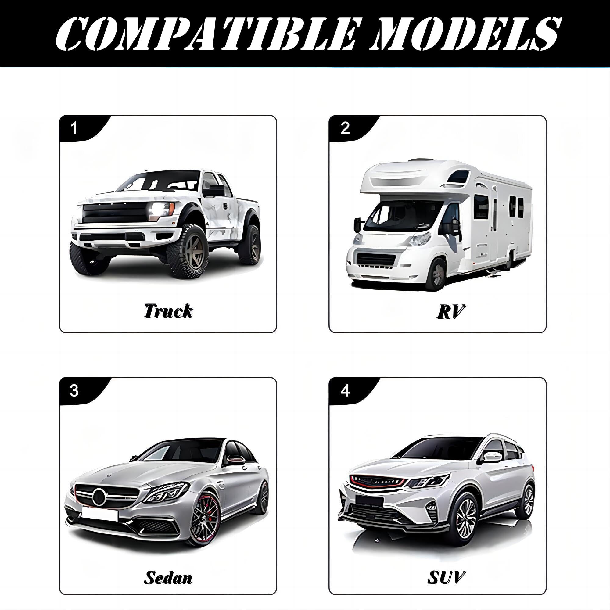 Myghsx Car Steering Wheel Cover, Universal Microfiber Leather Elastic Carbon Fiber 15 Inch Breathable Anti-Slip Steering Wheel P