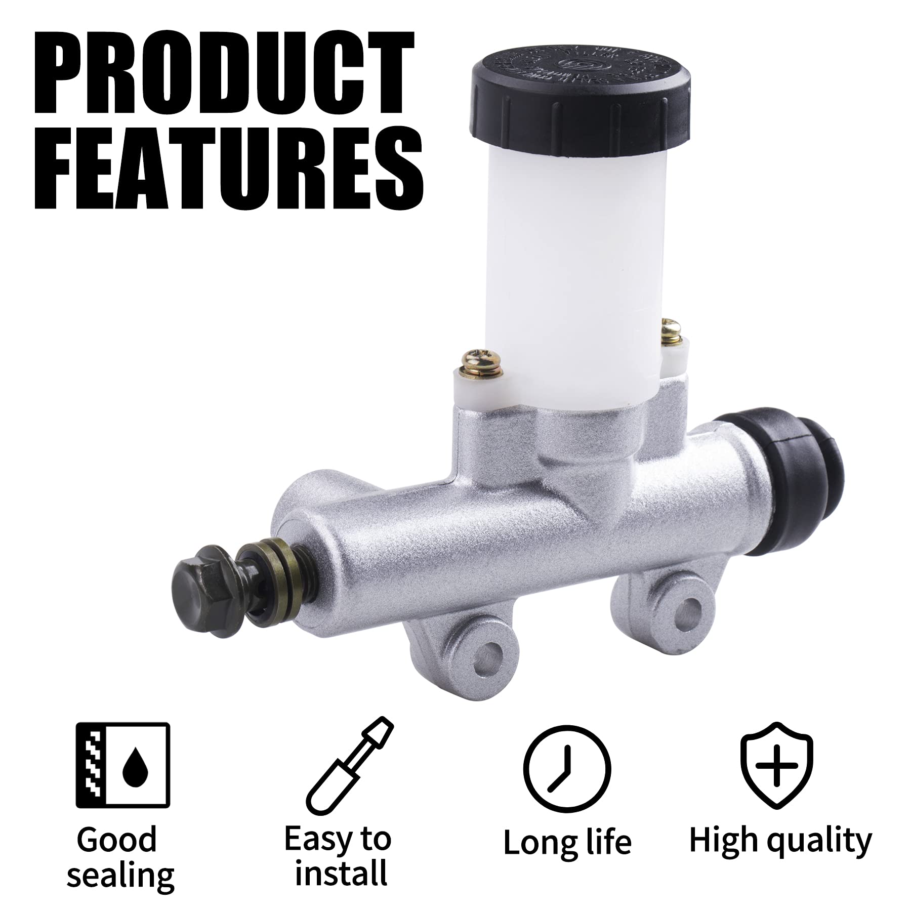 Cncmotok Brake Master Cylinder Hammerhead 80T Trailmaster Mid 6.000.305 Xrs Xrx Go Kart Brake Master Cylinder