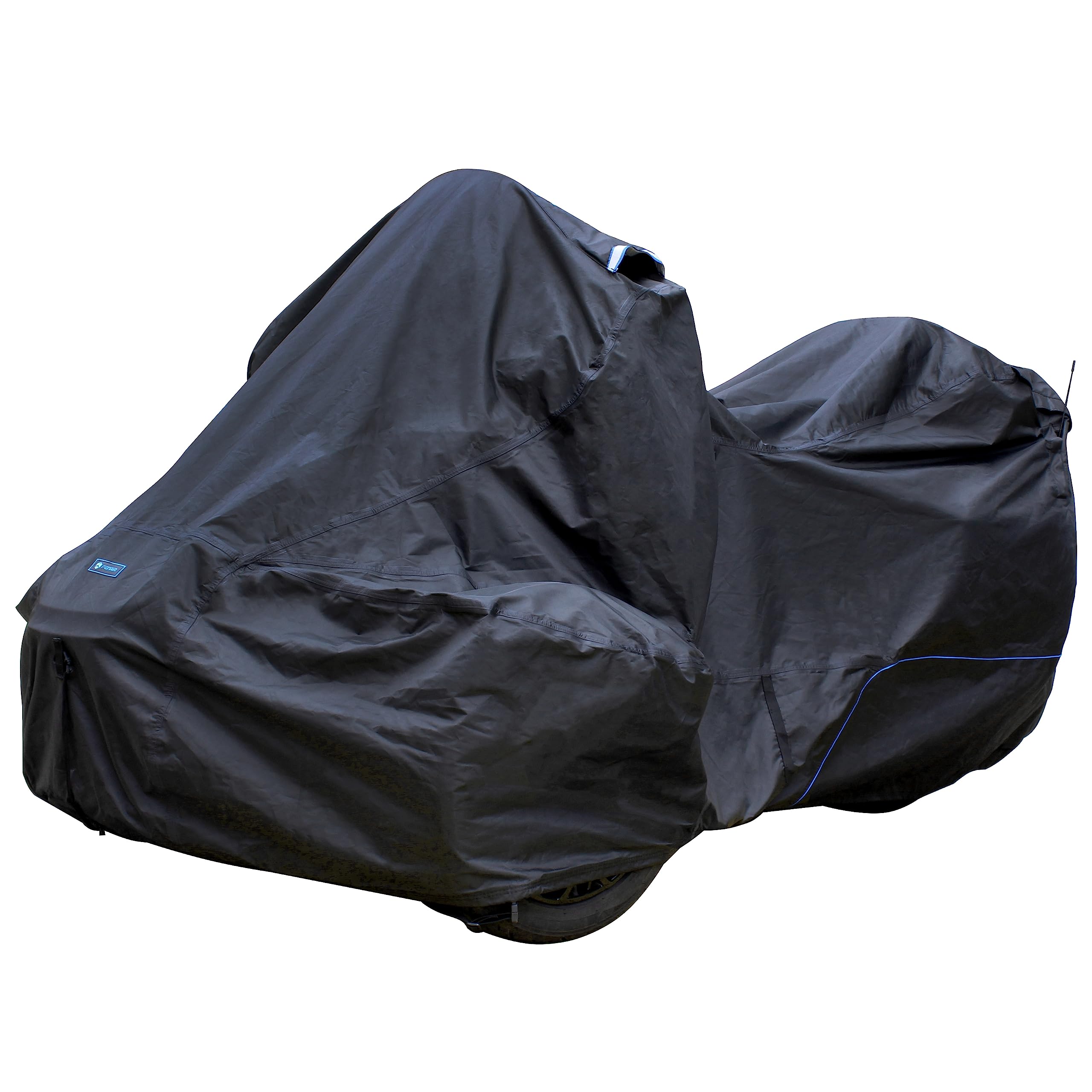 Fenrir Three Wheel Motorcycle Cover All Season Protection Waterproof Outdoor Storage Antenna Hole Design Quick Release Luggage D