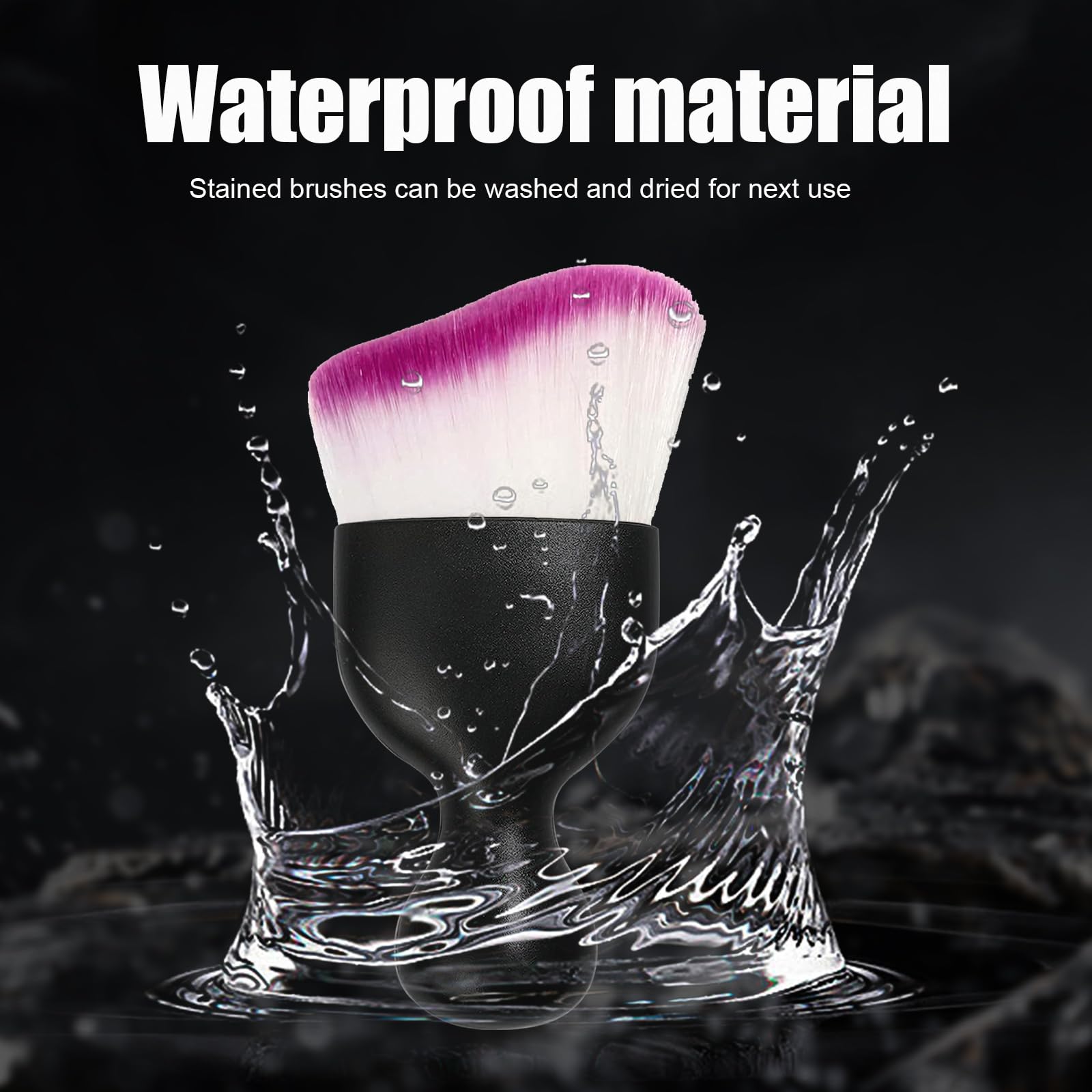 Ziciner 2 Pcs Car Detailing Brush, Curved Soft Bristles Auto Removal Dust Collectors, Universal Vehicle Dashboard, Air Condition