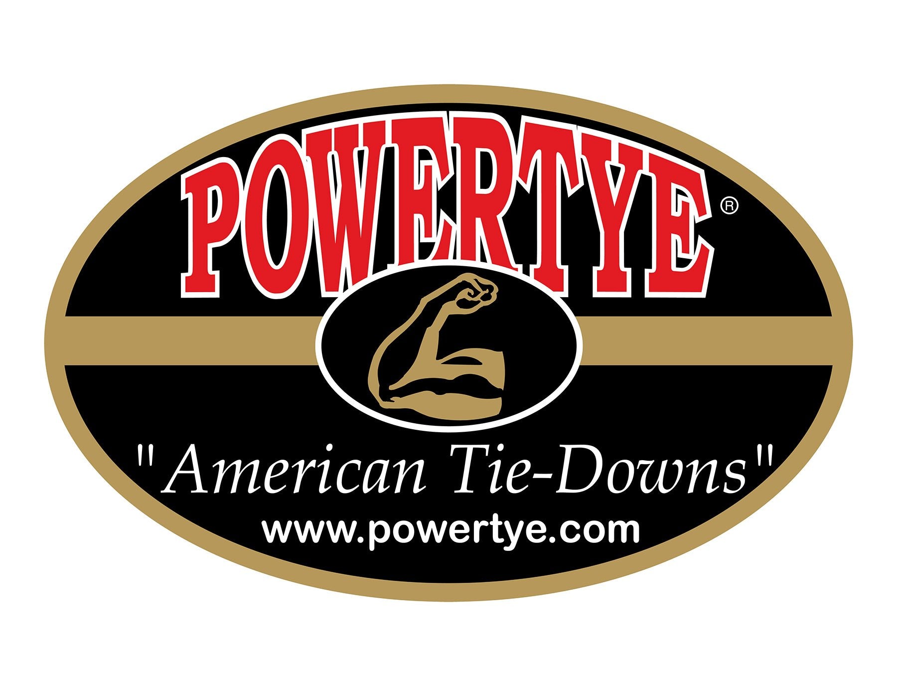 Powertye 1.5In X 6.5Ft Heavy Duty Ratchet Tie-Down Straps With Soft-Tye And Carabiner Hooks - 1,000 Lb Working Load Limit / 3,000 Lb Breaking Strength - Made In Usa - Red/Black Pair