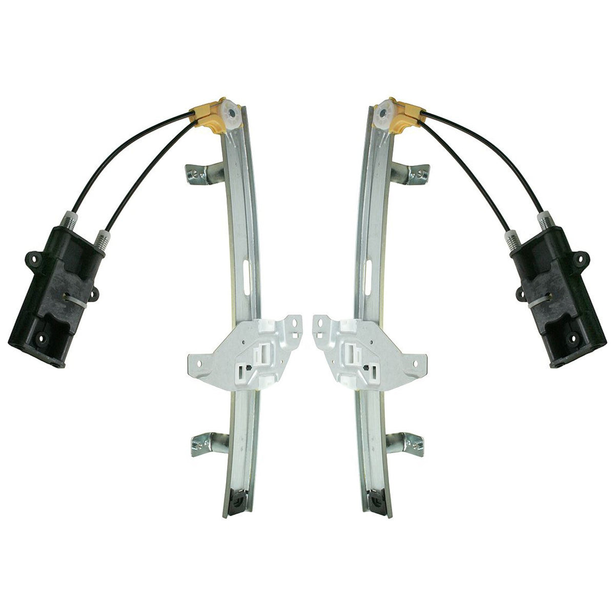 Trq Rear Power Window Regulator Set Compatible With 1997-2005 Buick Century 1997-2004 Regal 1998-2002 Oldsmobile Intrigue