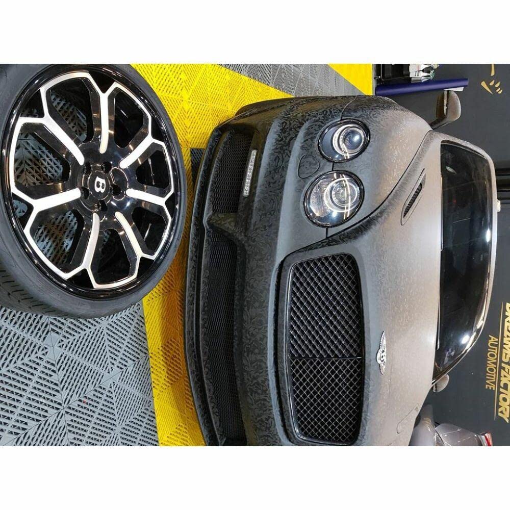 3M Black Shadow Camouflage Automotive Vinyl Featuring Air-Release Adhesive (1Ft X 5Ft)