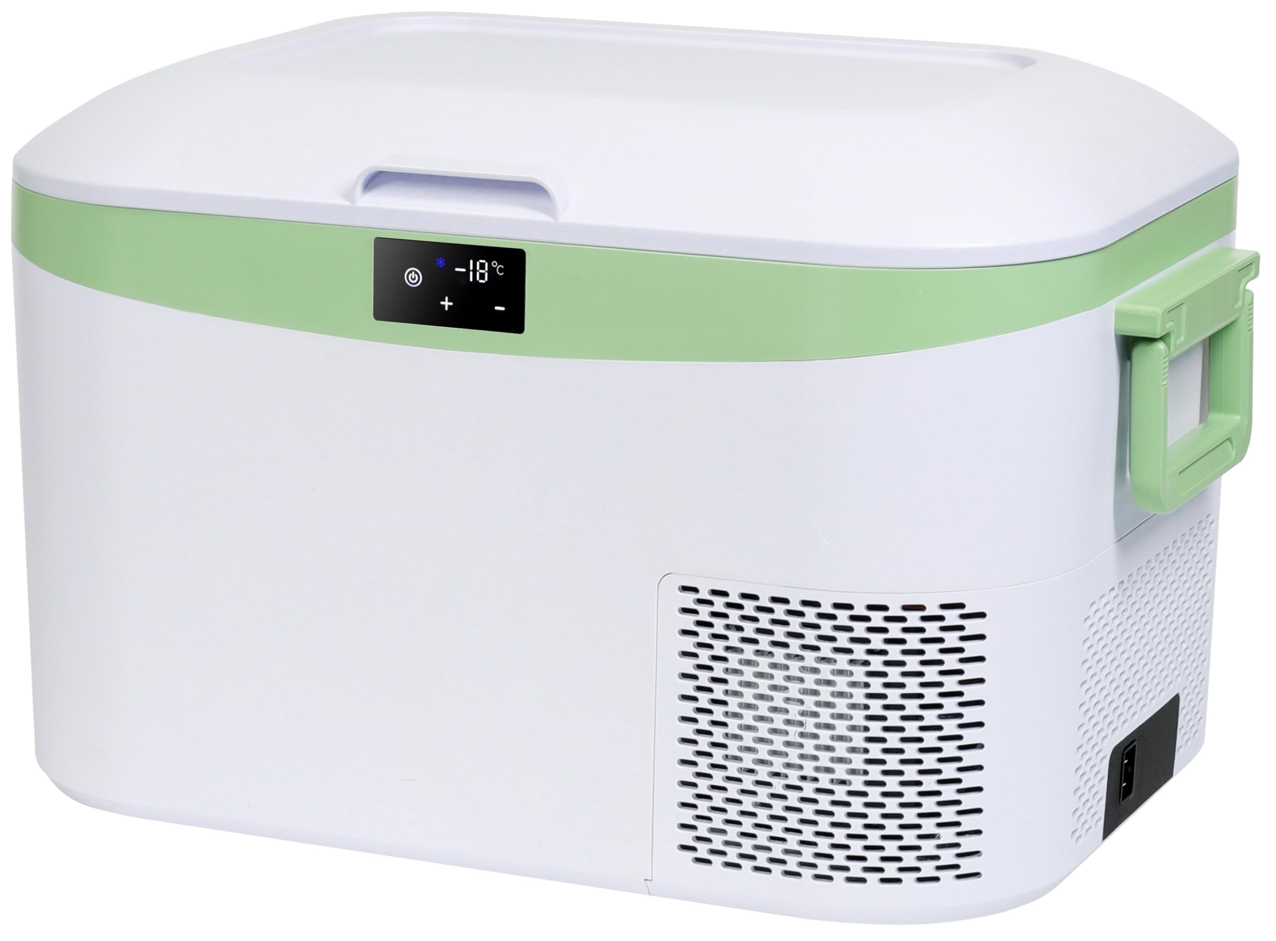 Megiu 12 Volt Refrigerator Portable Car Freezer 13.5 Quart (12.8 Liter) Compressor Cooler 12V/24V DC 110~240 Volt AC for Truck V