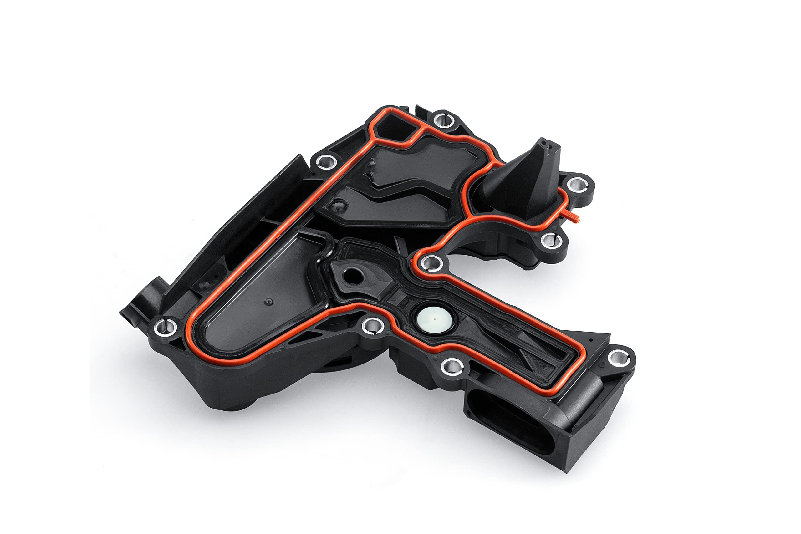 Pcv Valve Engine Crankcase Vent Valve Oil Separator With Breather Hose Kit Compatible With Audi A3, A4, A5, Q5, Tt, Vw Beetle,Cc, Golf, Passat, Tiguan Replacement 06H103495B