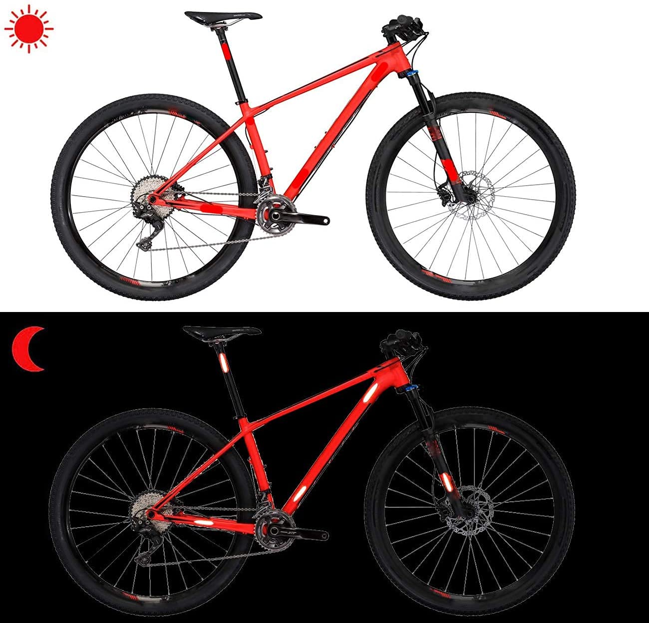 36Pcs Reflective Decals Reflective Stickers Safety Warning Sticker Tapes Waterproofs High Intensity Night Visibility Adhesive Fo