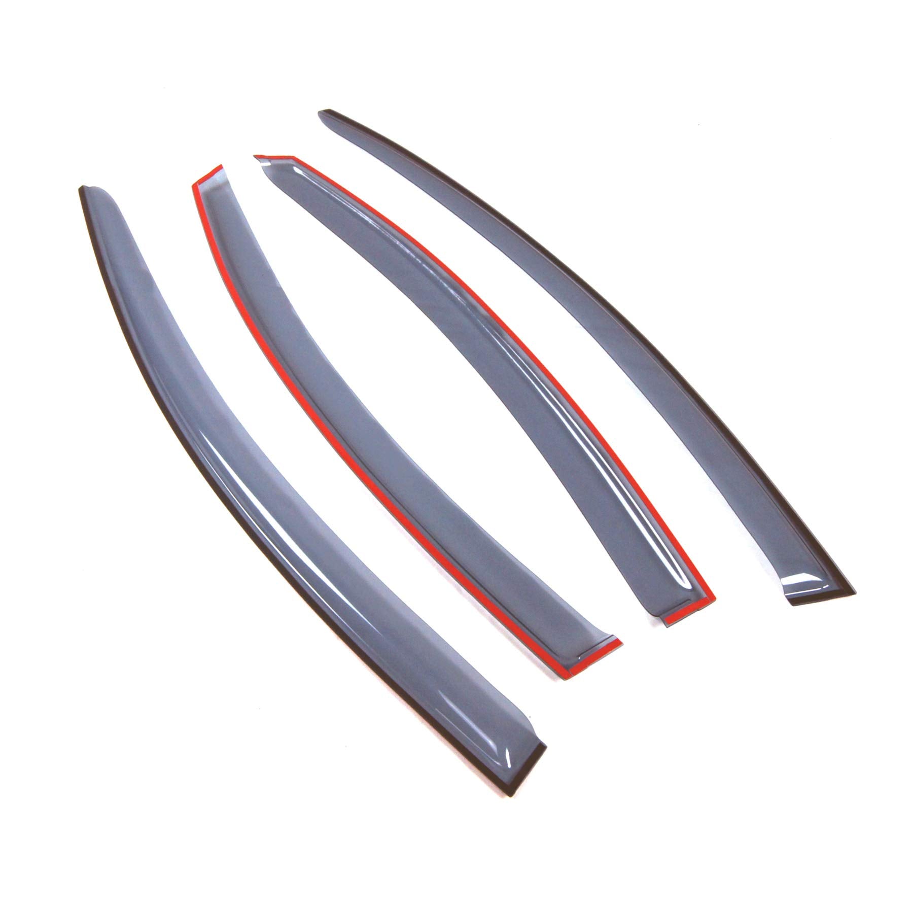 Car Window Rain Guard | Outside Mount Visors Auto Side Window Deflectors | Windows Visor Rain Shields Compatible With 2008-2009