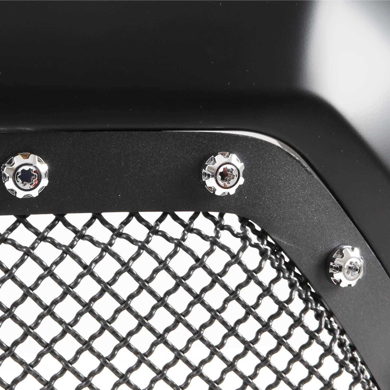Paramount Evolution Matte Black Stainless Steel Wire Mesh Grille