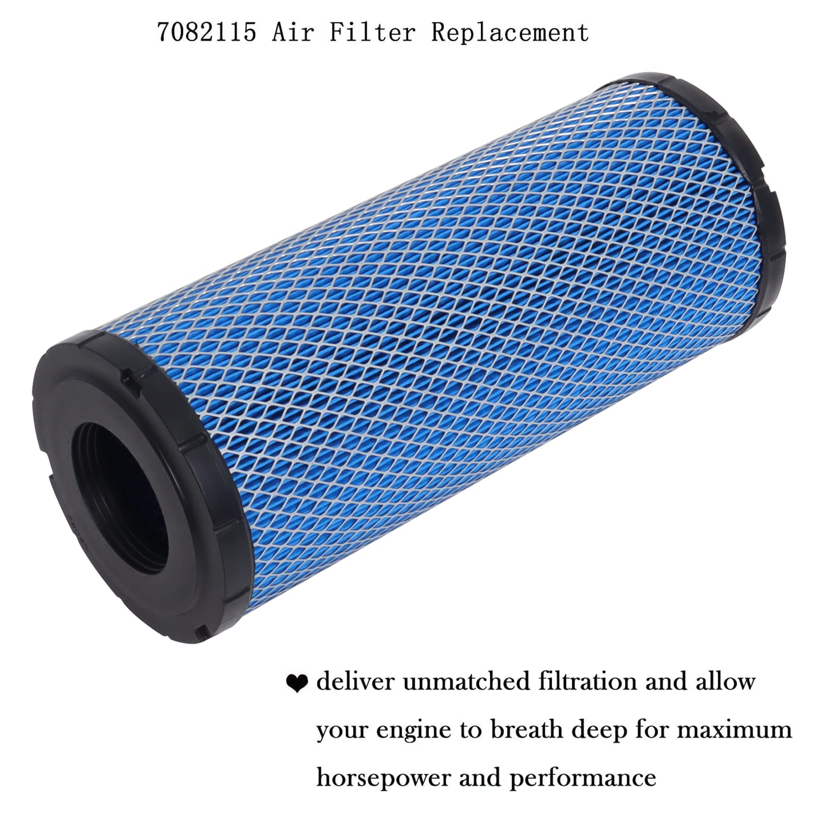 7082115 Air Filter Replacement Compatible With Polaris Ace 900, General 1000, General 4 1000, Rzr 4 900, Rzr 900, Rzr S 1000 201