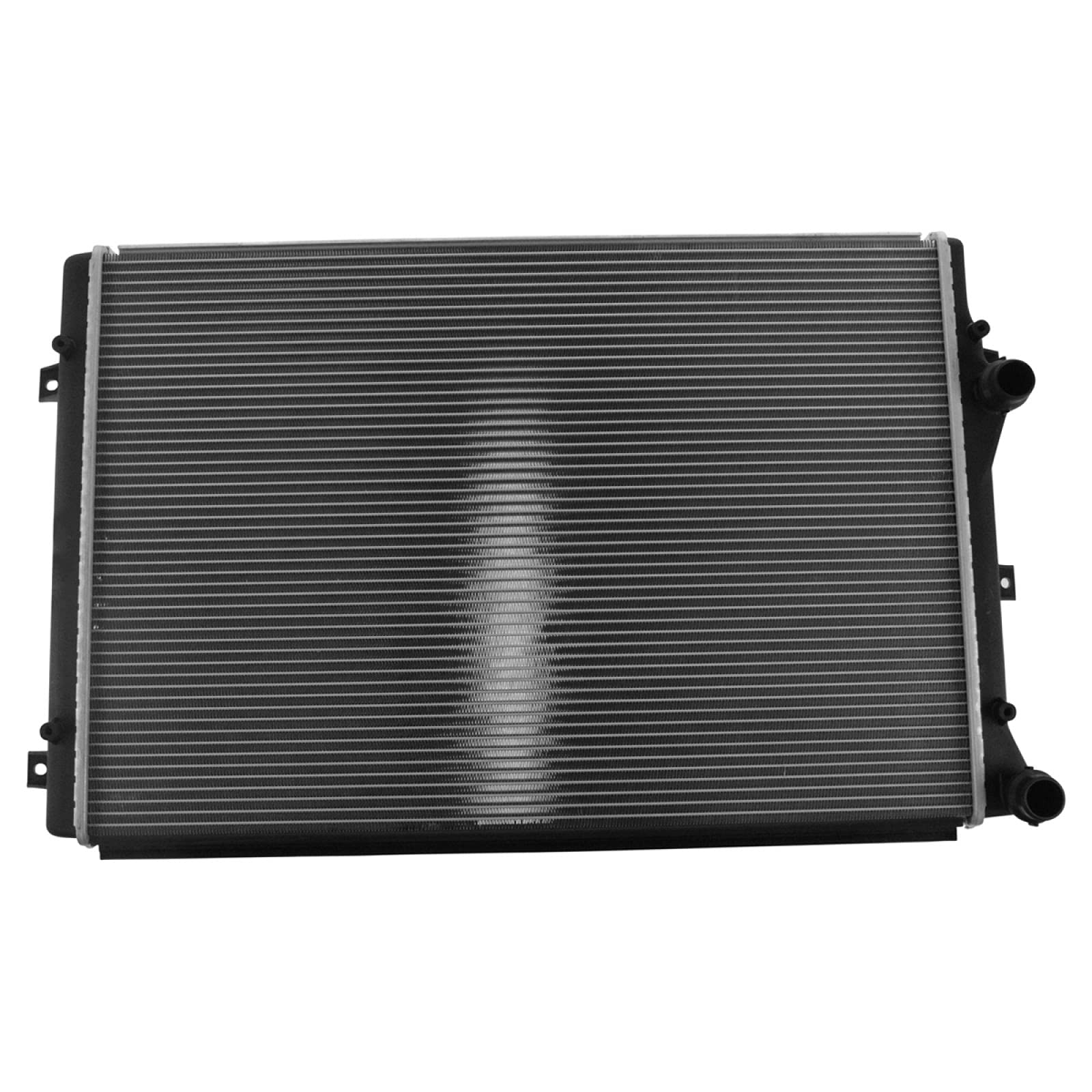 Trq Radiator Assembly Aluminum Compatible With 09-13 Audi A3 10-13 A3 Quattro 10-15 Tt Quattro 12-15 Volkswagen Beetle 09-17 Cc