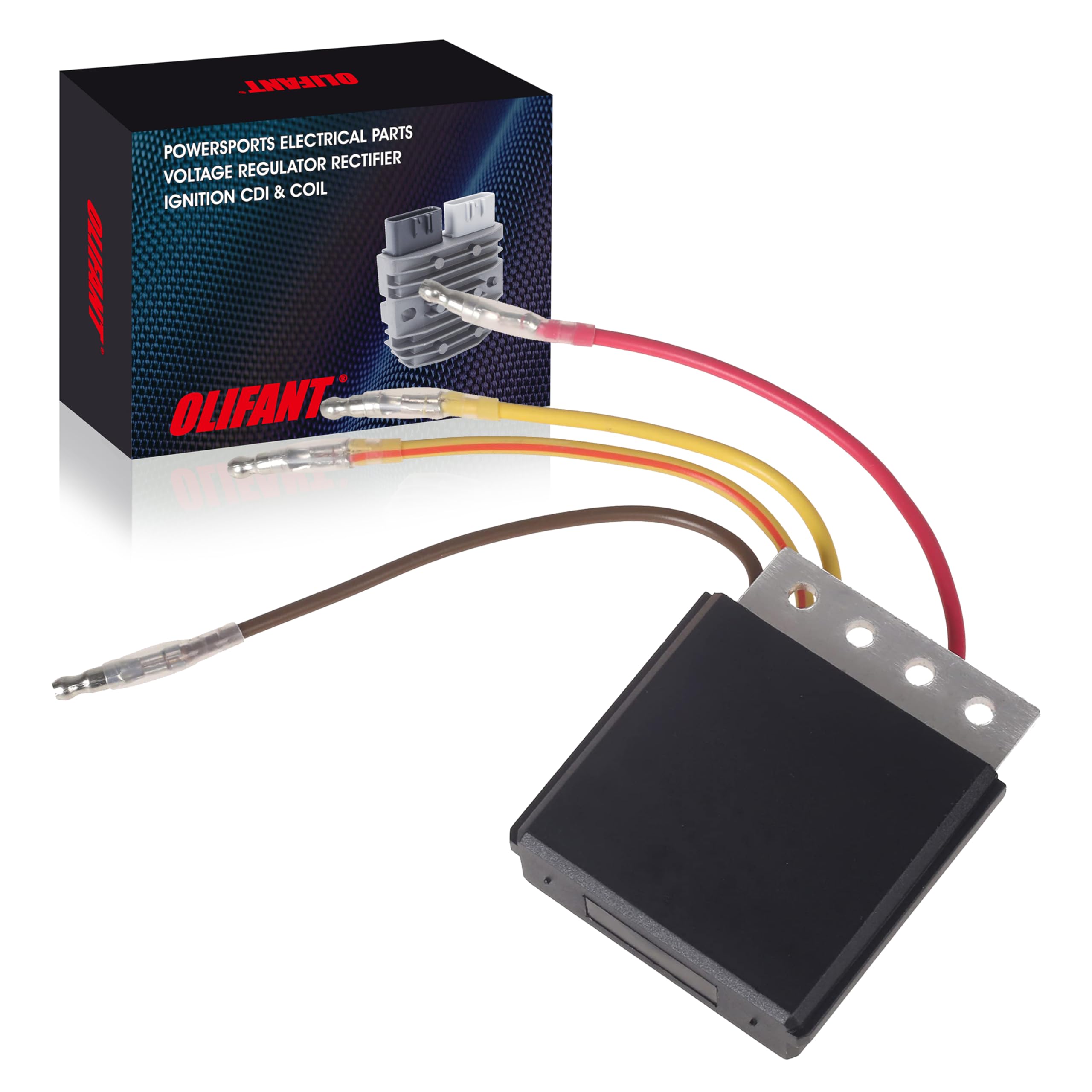 Voltage Regulator Rectifier For Polaris Sportsman 500 98-02 /Ranger 500 6X6 98-03 Ranger 500 4X4 01-03/Scrambler 500 97-02/Magnum 500 4X4 99-02/Big Boss 500/Worker 500 2203636 4060173