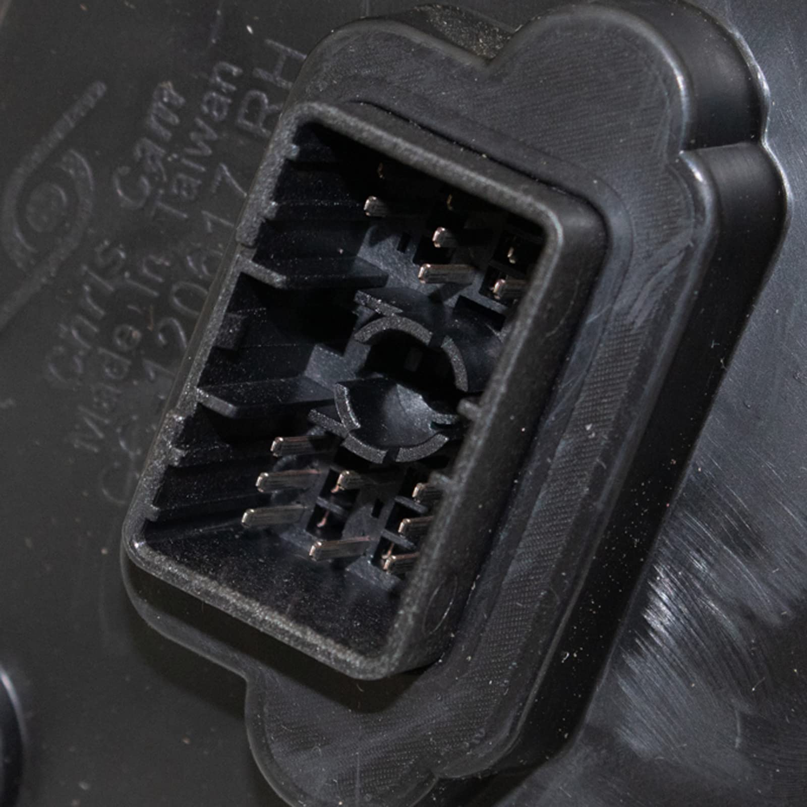 Trq Right Mirror Power Power Folding Without Blind Spot Indicator Passenger Side Compatible With 2019-2021 Chevrolet Silverado 1