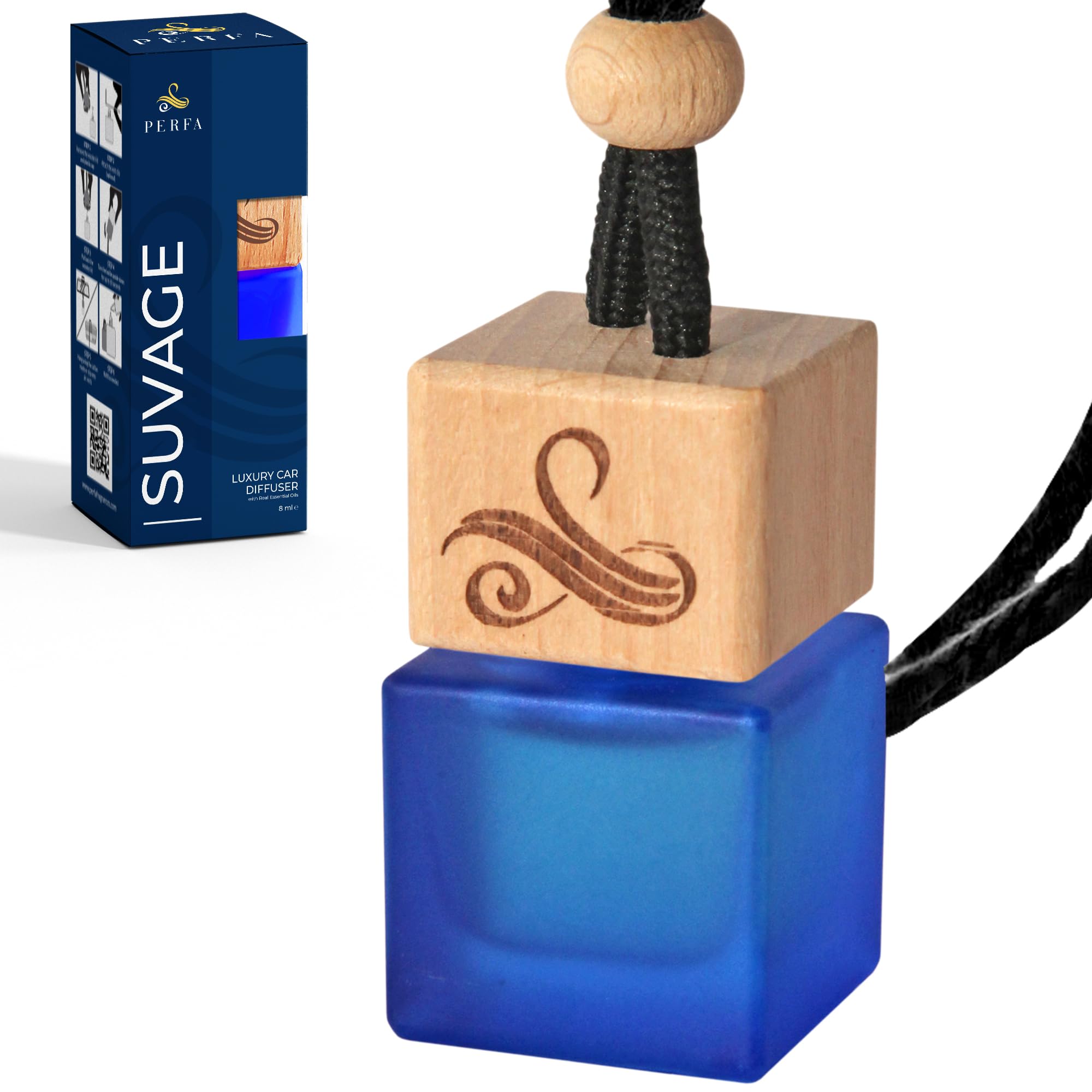 Savage Car Air Freshener For Men | Car Scents Air Freshener With Sauvage Fragrance | Strong Car Perfume Air Freshener With Odour