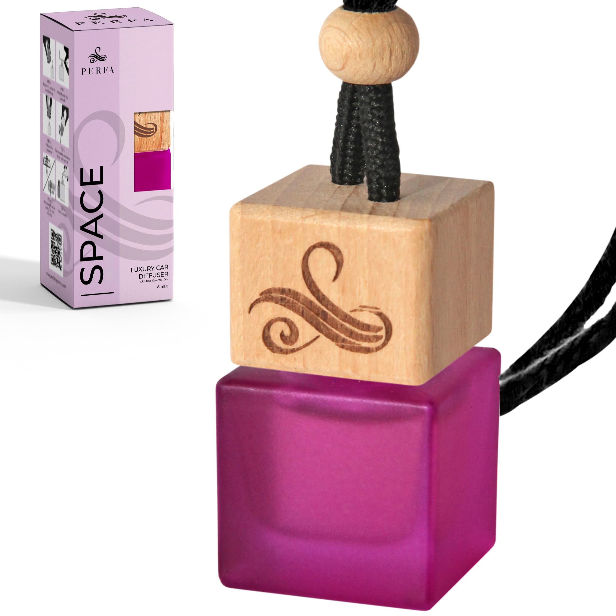 Alien Car Air Freshener For Women | Perfume Style Car Scents Air Freshener With Vent Clip | Strong Car Perfume Air Freshener Wit