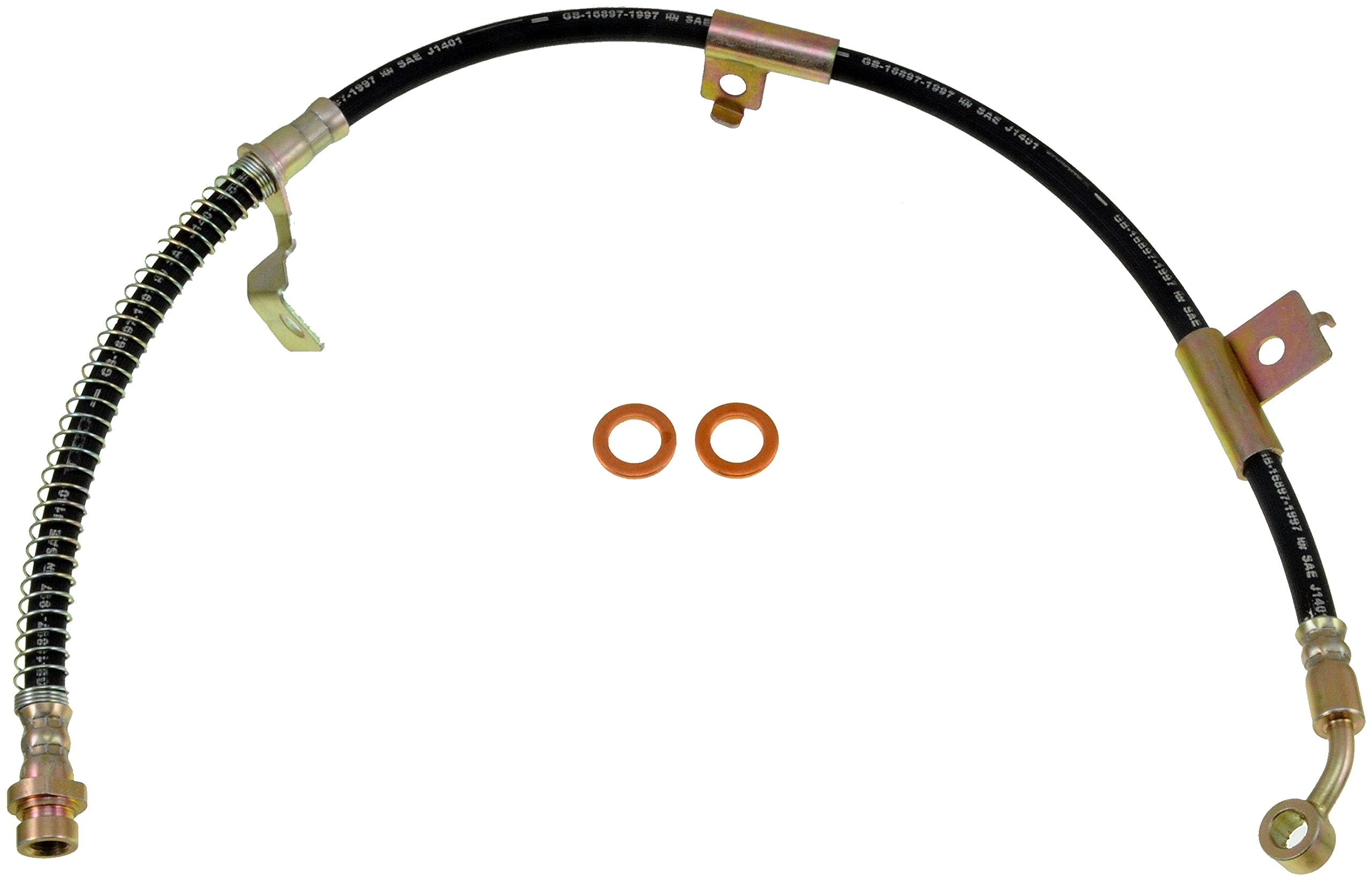 Dorman H620193 Front Driver Side Brake Hydraulic Hose Compatible With Select Hyundai / Kia Models