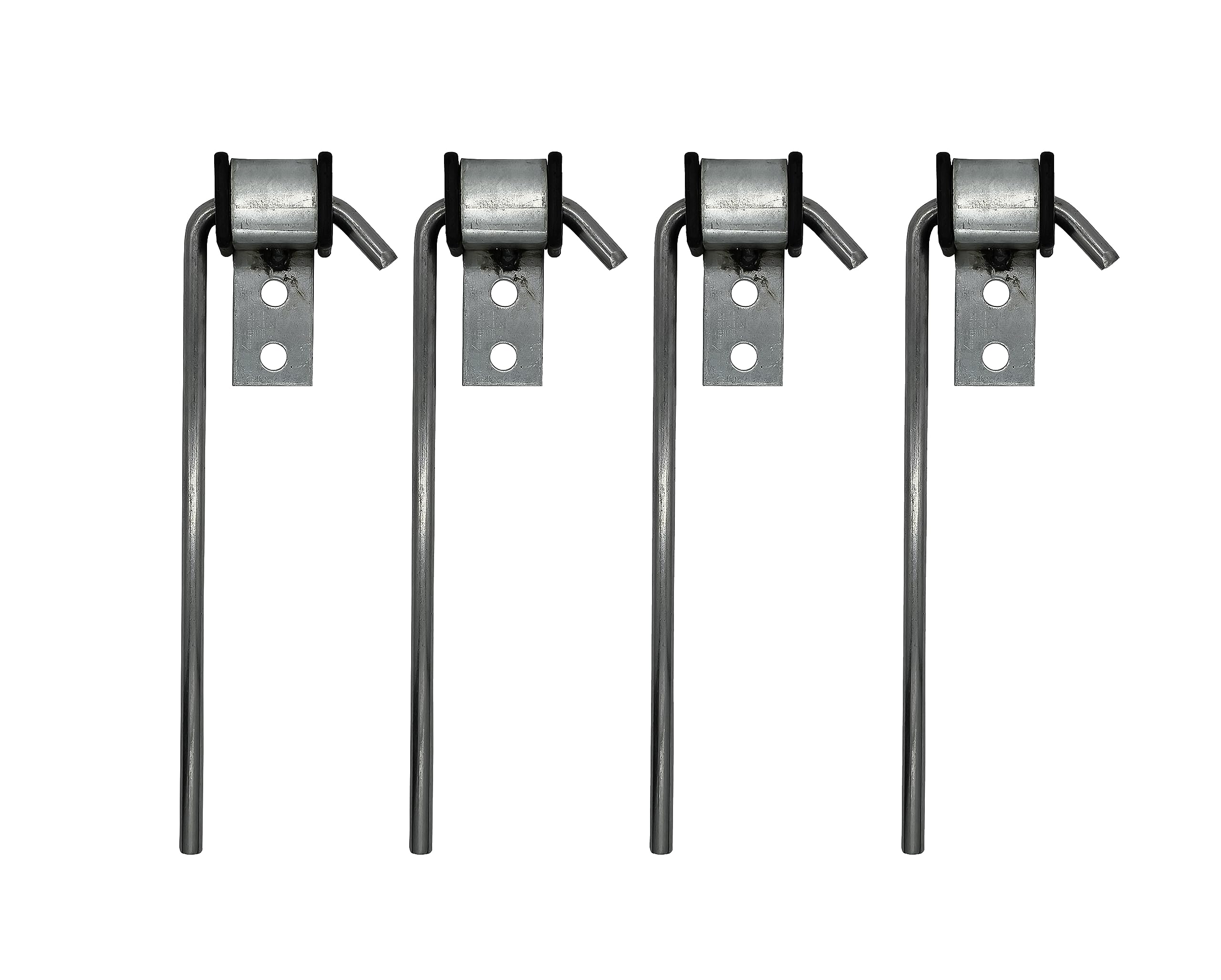 Haoxaoon 4 Pcs Heavy Duty Exhaust Hanger Rod -Universal Use Exhaust Hanger - 3/8' Rod 10' Long