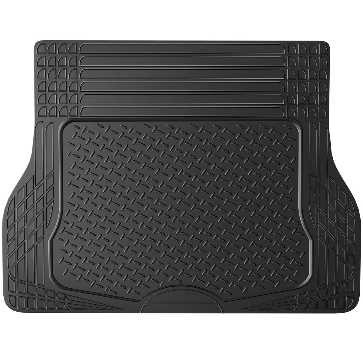 OxGord All-Weather Rubber Cargo-Liner - Waterproof Trunk Protector/Cover for Rear - Best for Rough Luggage, Dog, Pets, Spills, C