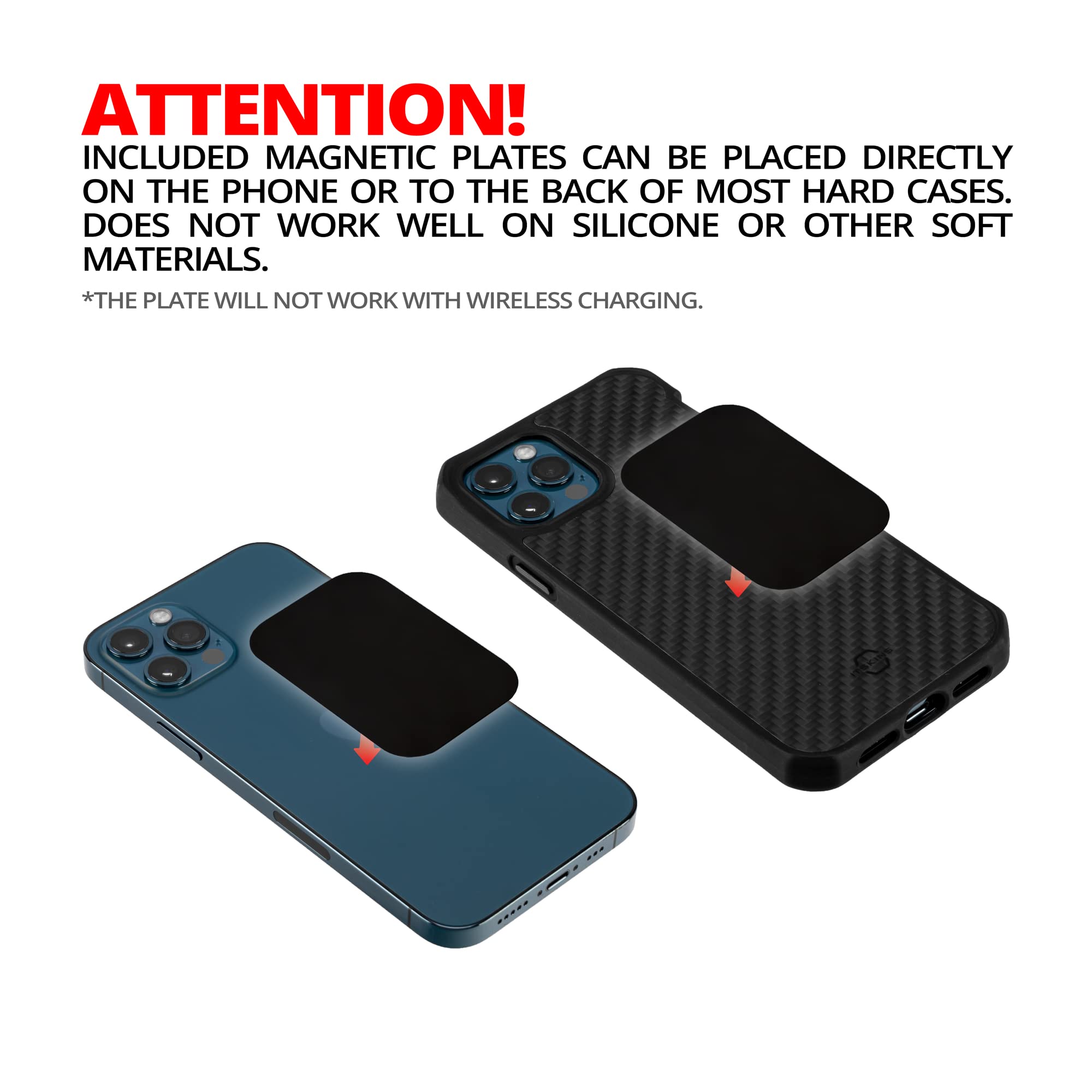 Tackform Vent Mount Compatible With Ford F-150 2015-2020, Expedition 2018-2021, Super Duty 2017-2021 - Magnetic Phone Holder