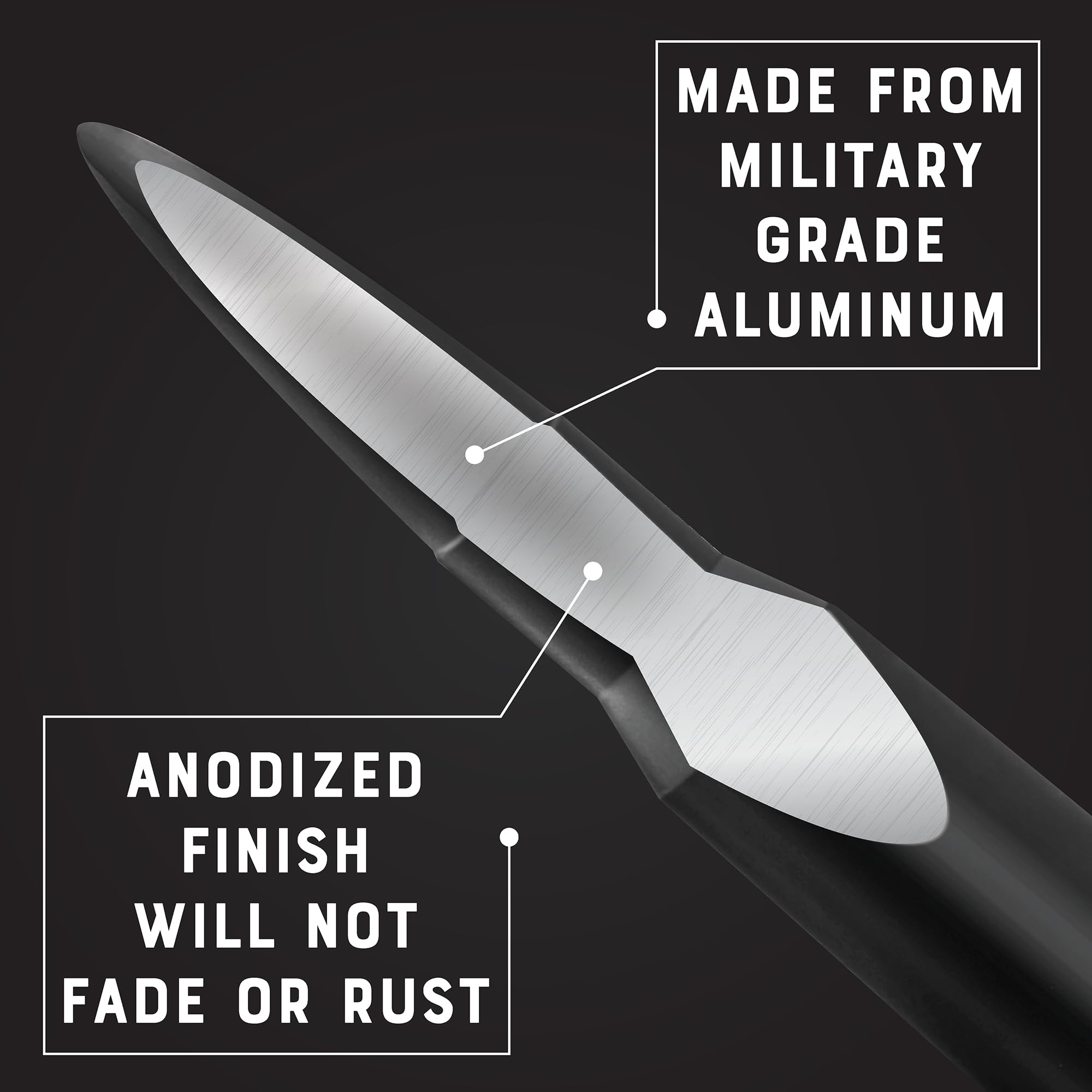 Ecoauto Car Antenna Topper Fits All Chevy & Gmc Truck Model Years - Radio Antenna Topper For Truck Made With Military Grade Alum