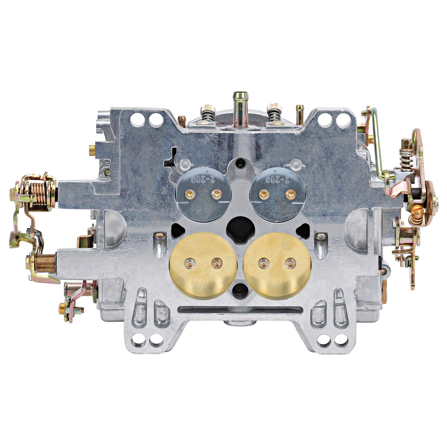 Edelbrock 1905 Avs2 Series Carburetor 650 Cfm Square Flange Non-Egr Manual Choke Satin Avs2 Series Carburetor