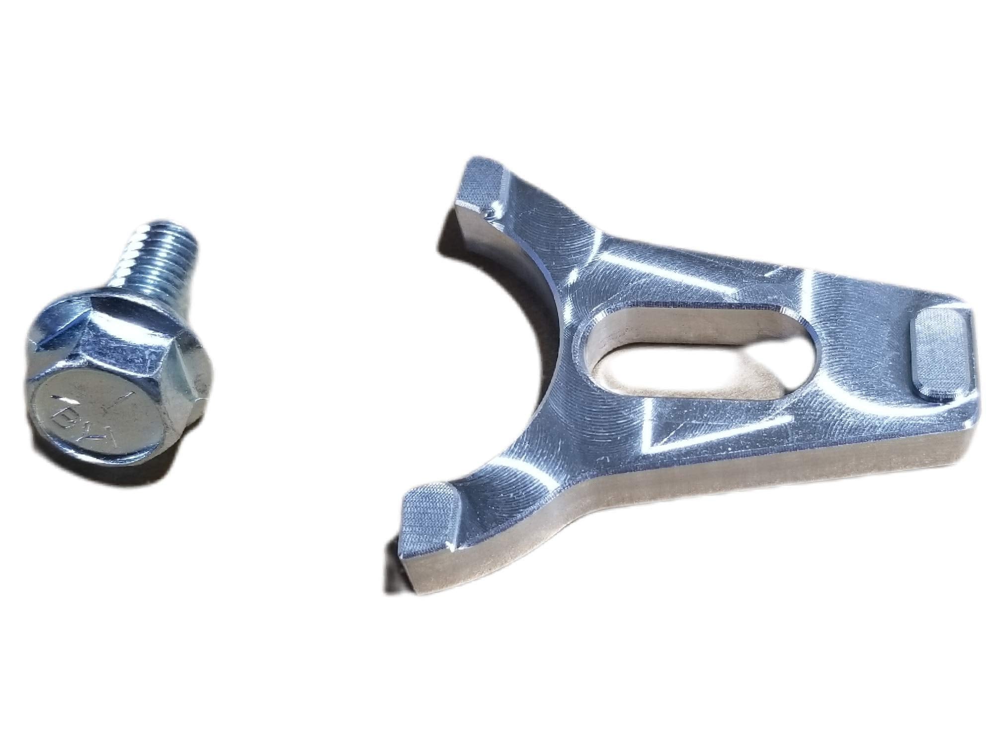 Z Whip Billet Aluminum SBC BBC Distributor Hold Down Clamp V8 V6 SB BB HEI Compatible With Chevy Small Big Block Engines 1955-Cu