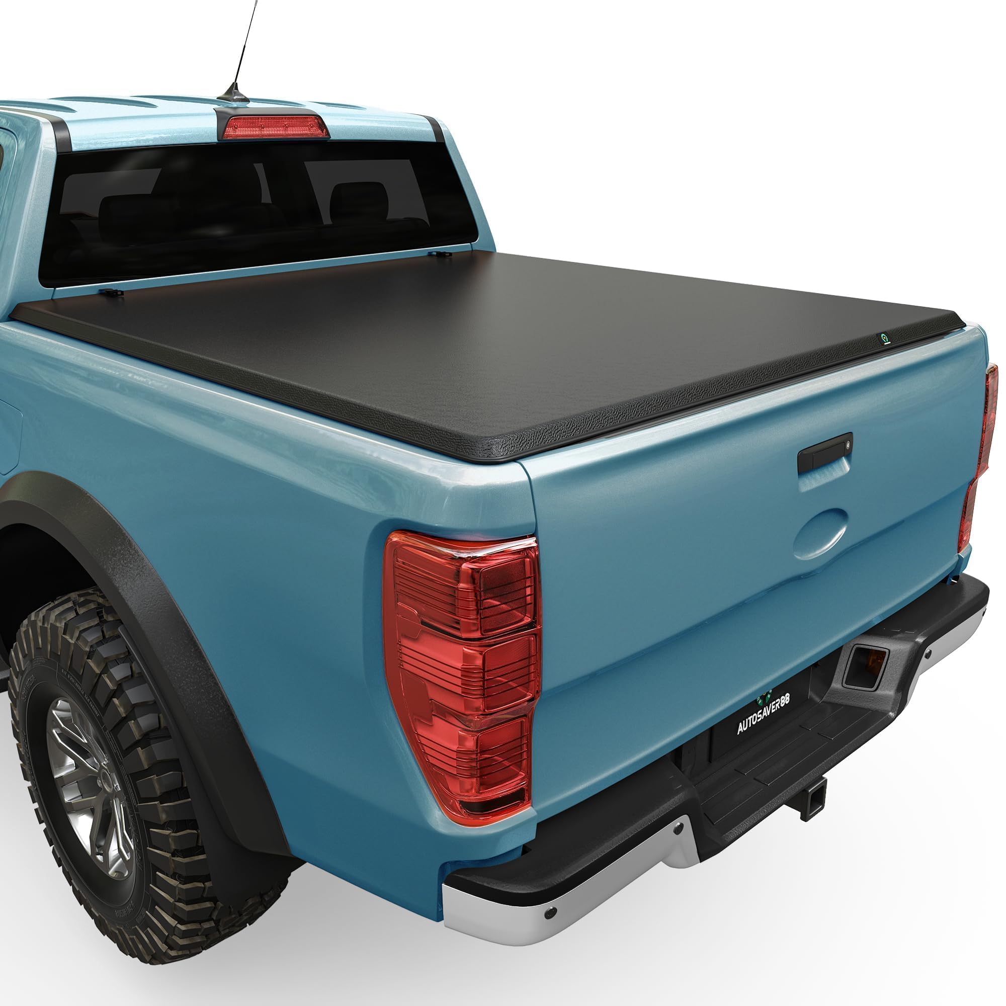 Autosaver88 Soft Roll Up Truck Bed Tonneau Cover Compatible With 2022 2023 2024 2025 Ford Maverick 4.5 Feet Bed
