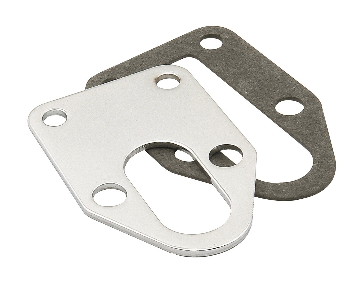 Mr. Gasket - 1514 Fuel Pump Mounting Plate, Mtg Plt Sb Chev, Silver