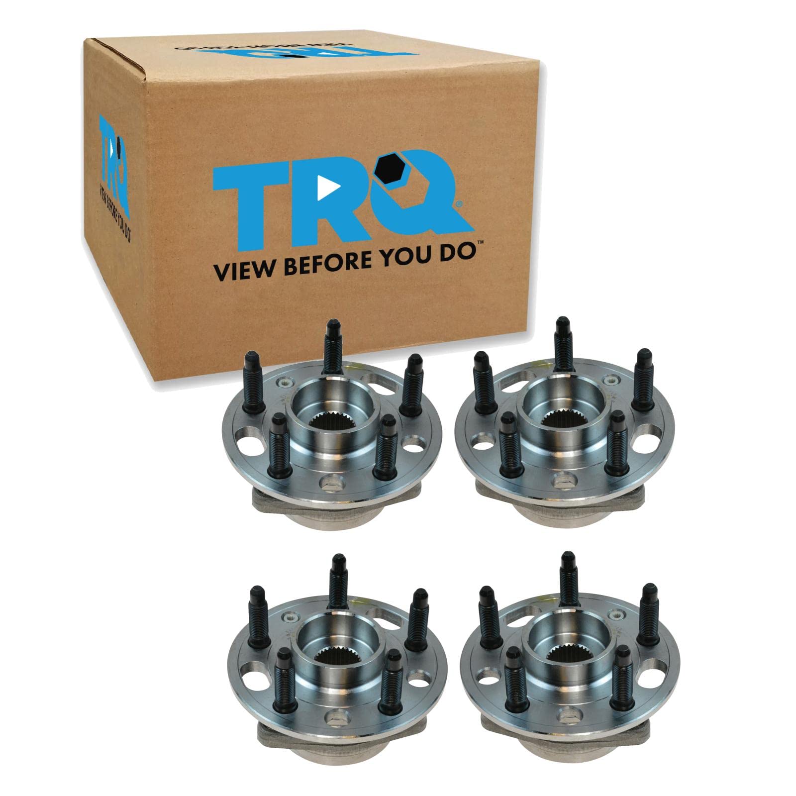Trq Wheel Hub Bearings Assembly Set Compatible With 2010-2016 Buick Lacrosse 2011-2017 Regal 2013-2017 Cadillac Xts 2014-2020 Ch