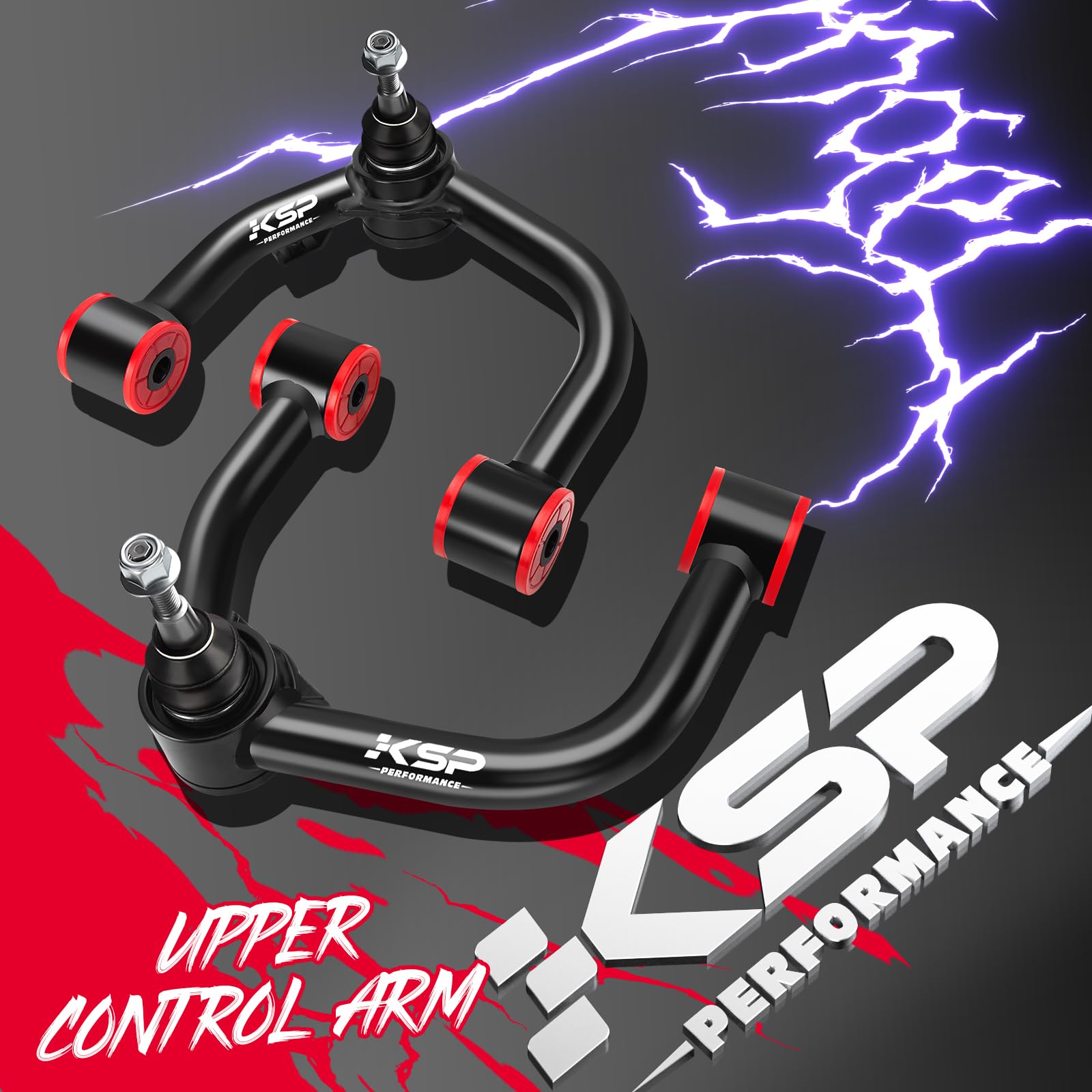 Ksp Upper Control Arms For Toyota Tacoma & Hilux Fortuner, Adjustable Uca Lift 0-2'' - Replace Oe Part#4861004020, 4863004020