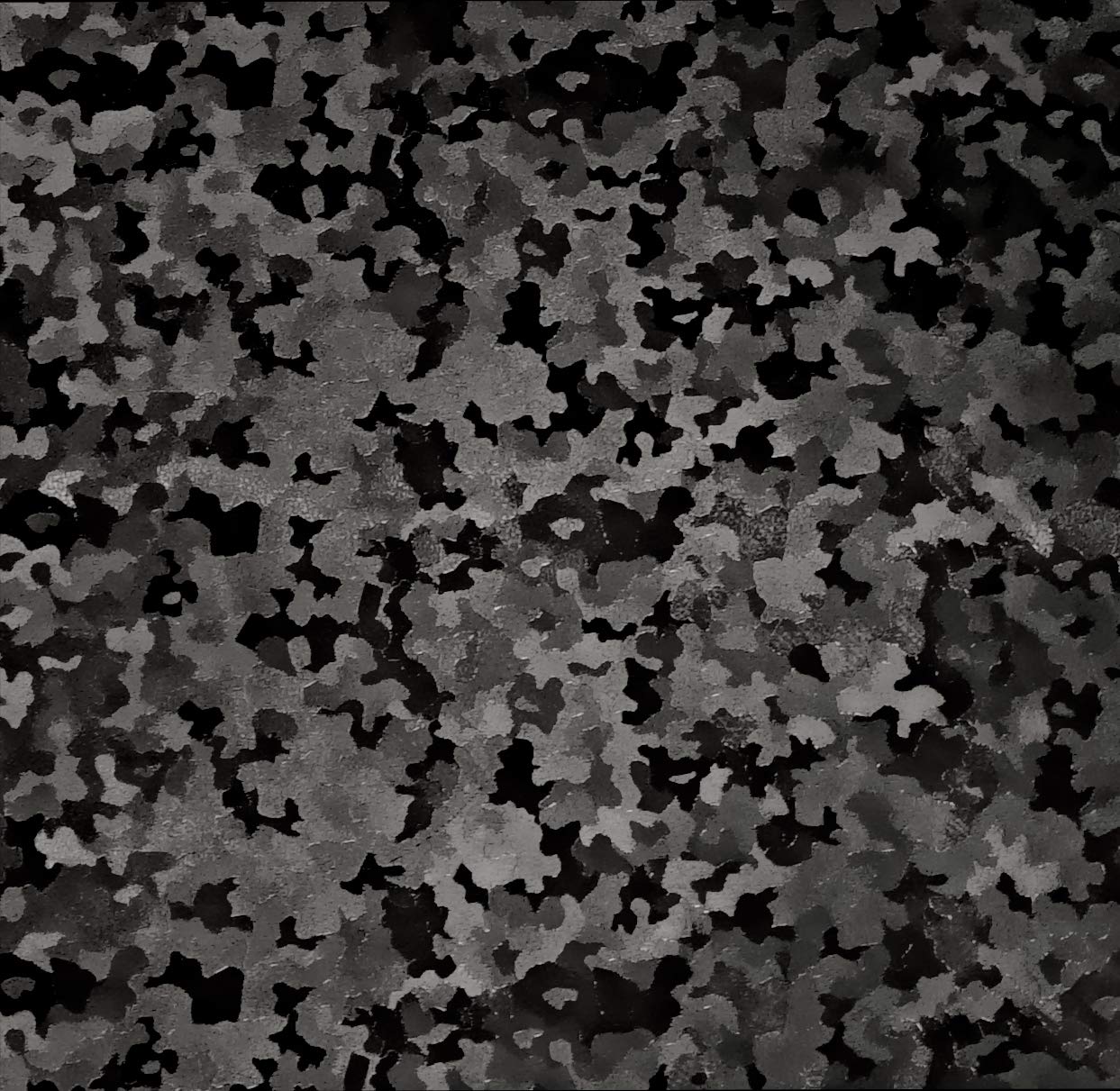 Vvivid+ Black Stealth Small Patternless Camouflage Vinyl Wrap Roll (15Ft X 5Ft)